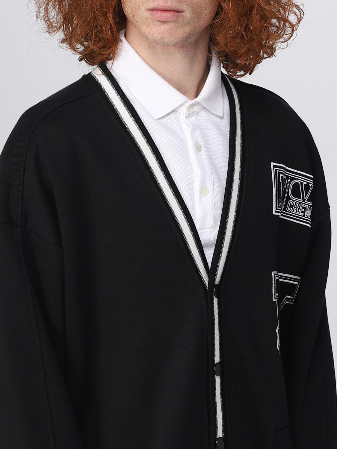 VALENTINO CARDIGAN: Sweatshirt men Valentino, Black - Img 5