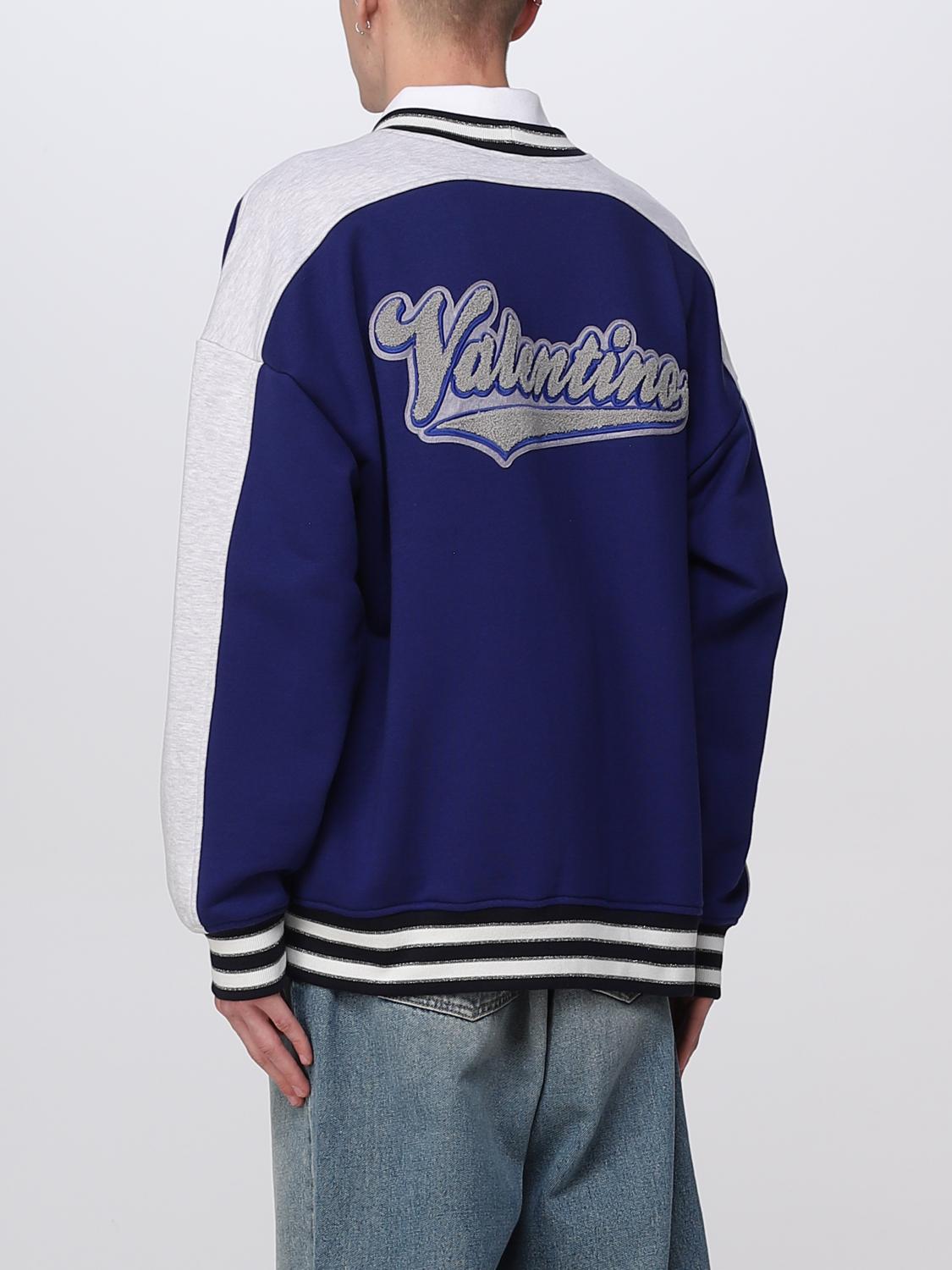 VALENTINO CÁRDIGAN: Sudadera hombre Valentino, Azul Oscuro - Img 3
