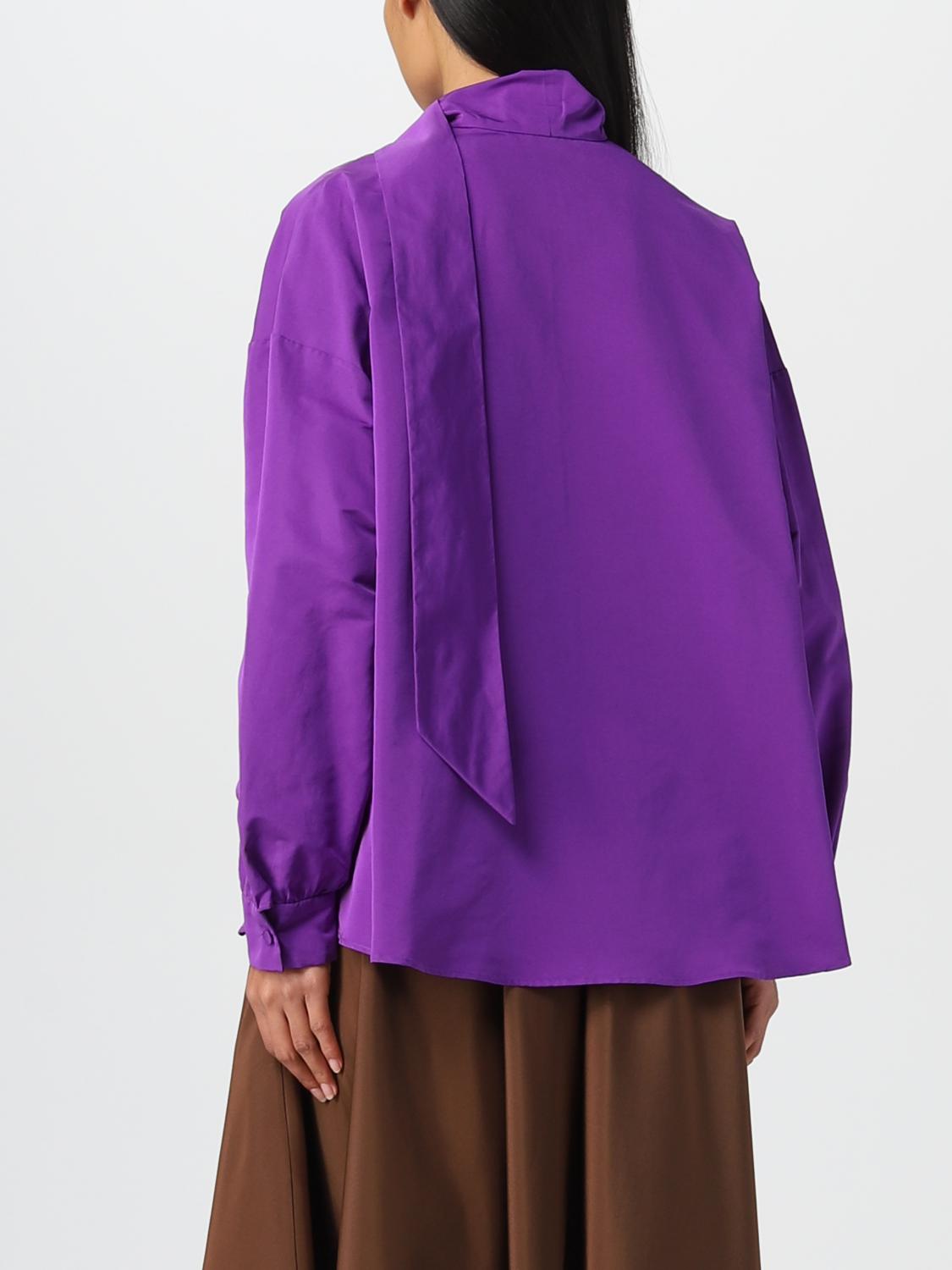 VALENTINO TOP: Top mujer Valentino, Violeta - Img 2
