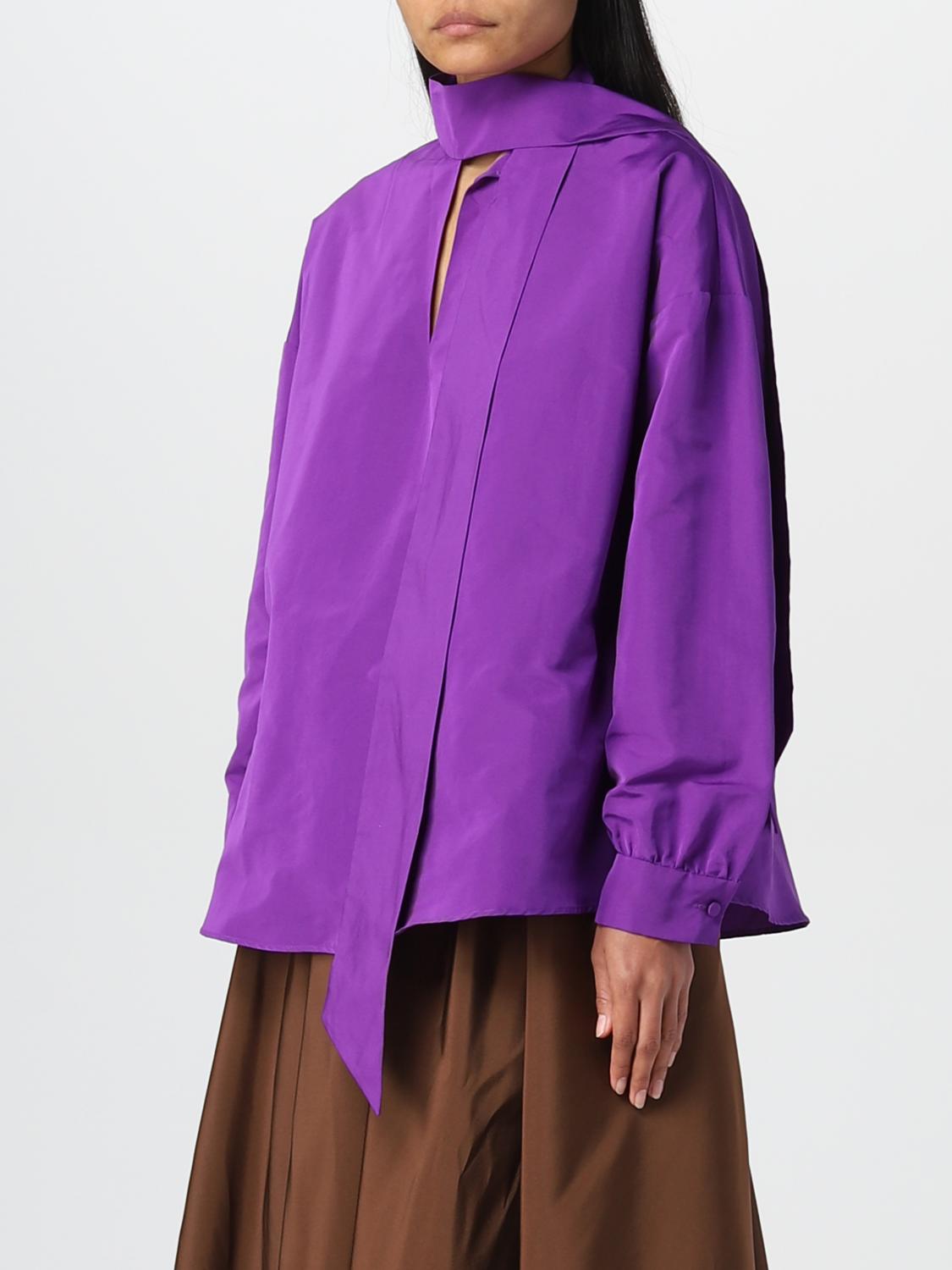 VALENTINO TOP: Top mujer Valentino, Violeta - Img 3