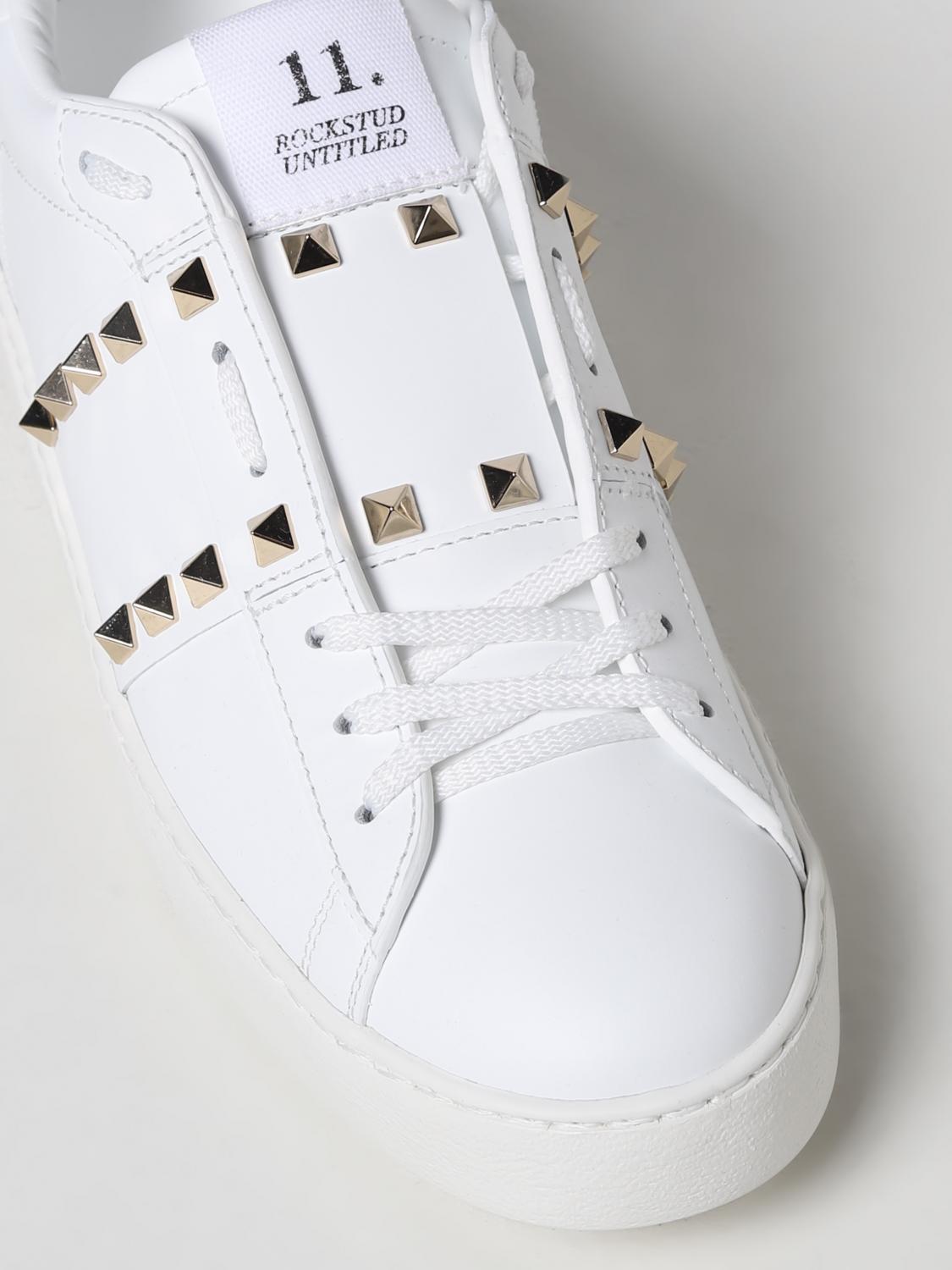VALENTINO GARAVANI: Rockstud Untitled Sneakers 11. in