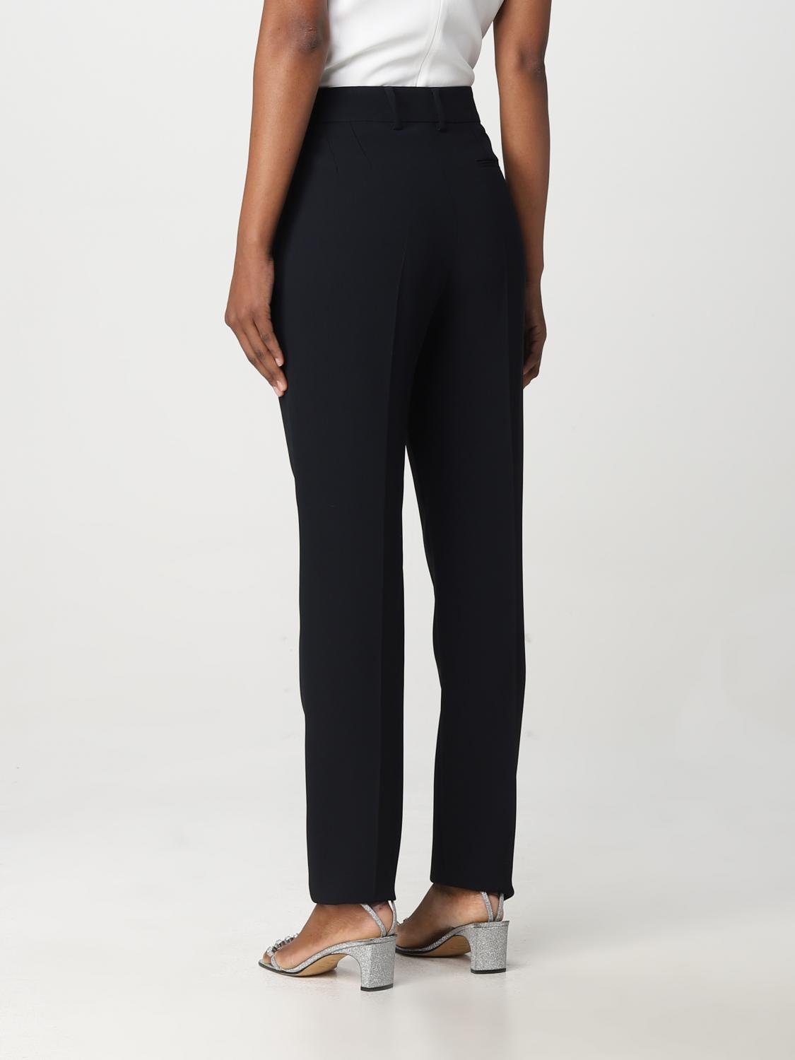 EMPORIO ARMANI PANTALONES: Pantalón mujer Emporio Armani, Azul Oscuro - Img 2