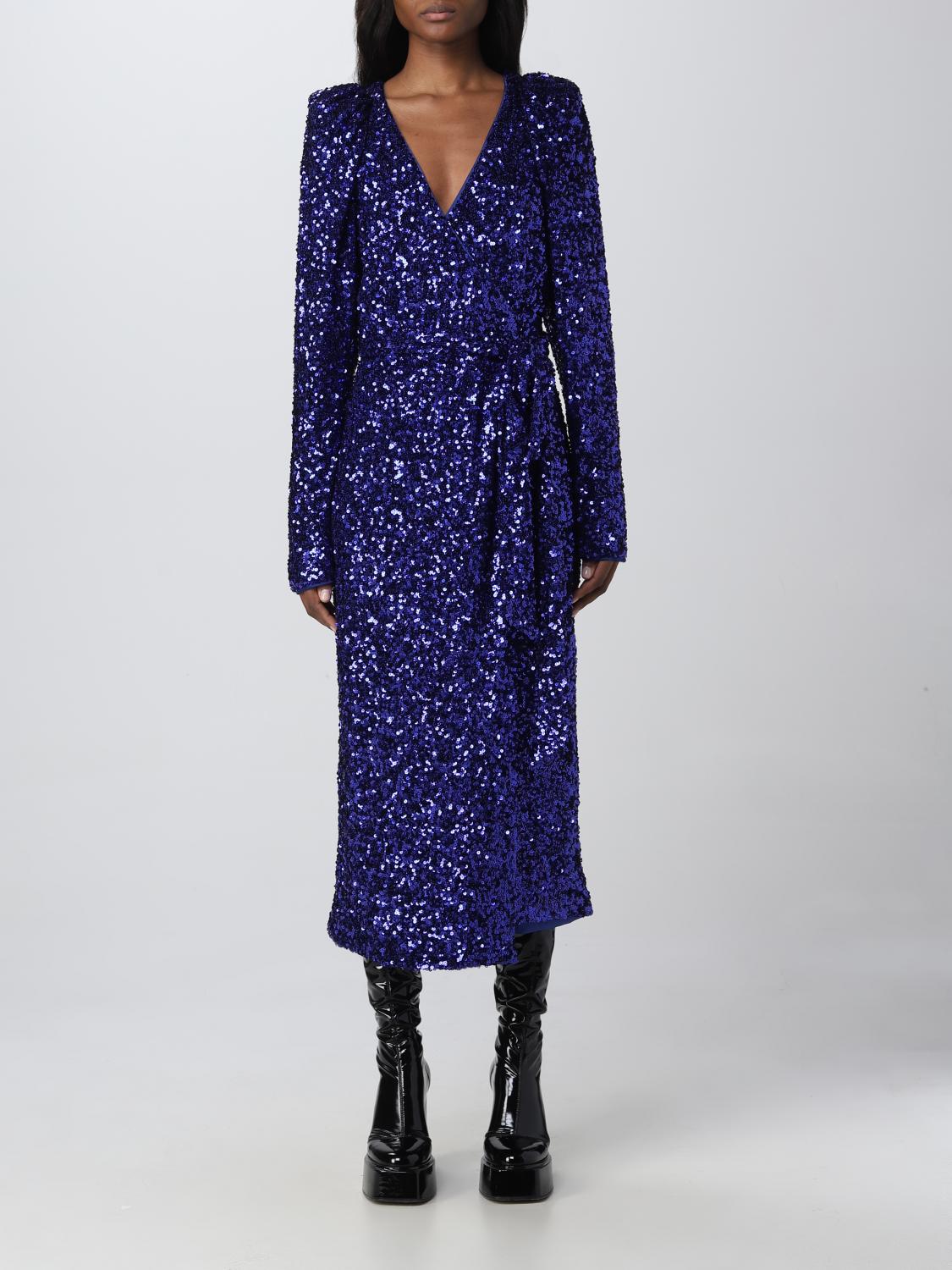 ROTATE DRESS: Dress woman Rotate, Blue - Img 1