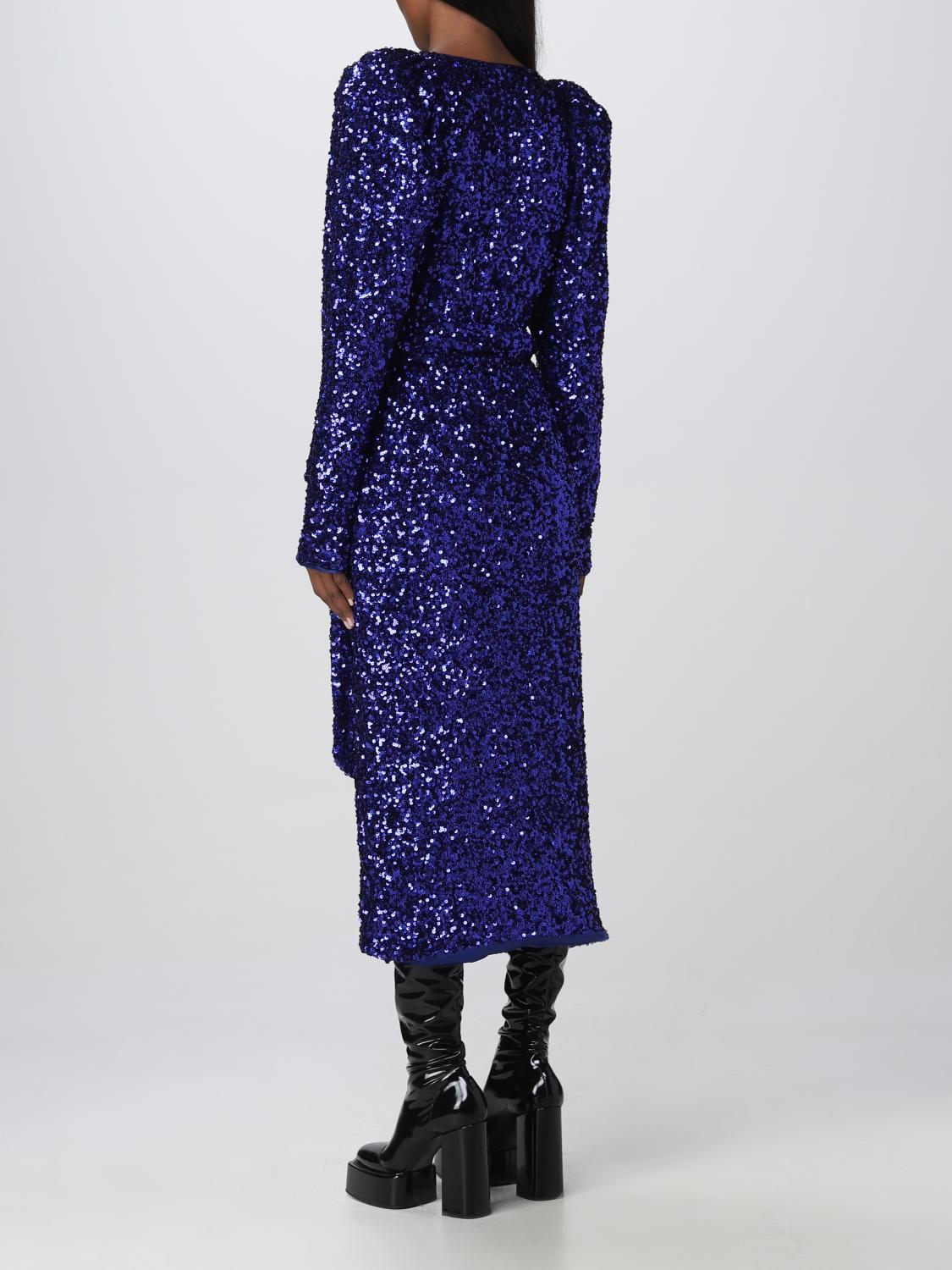 ROTATE DRESS: Dress woman Rotate, Blue - Img 2