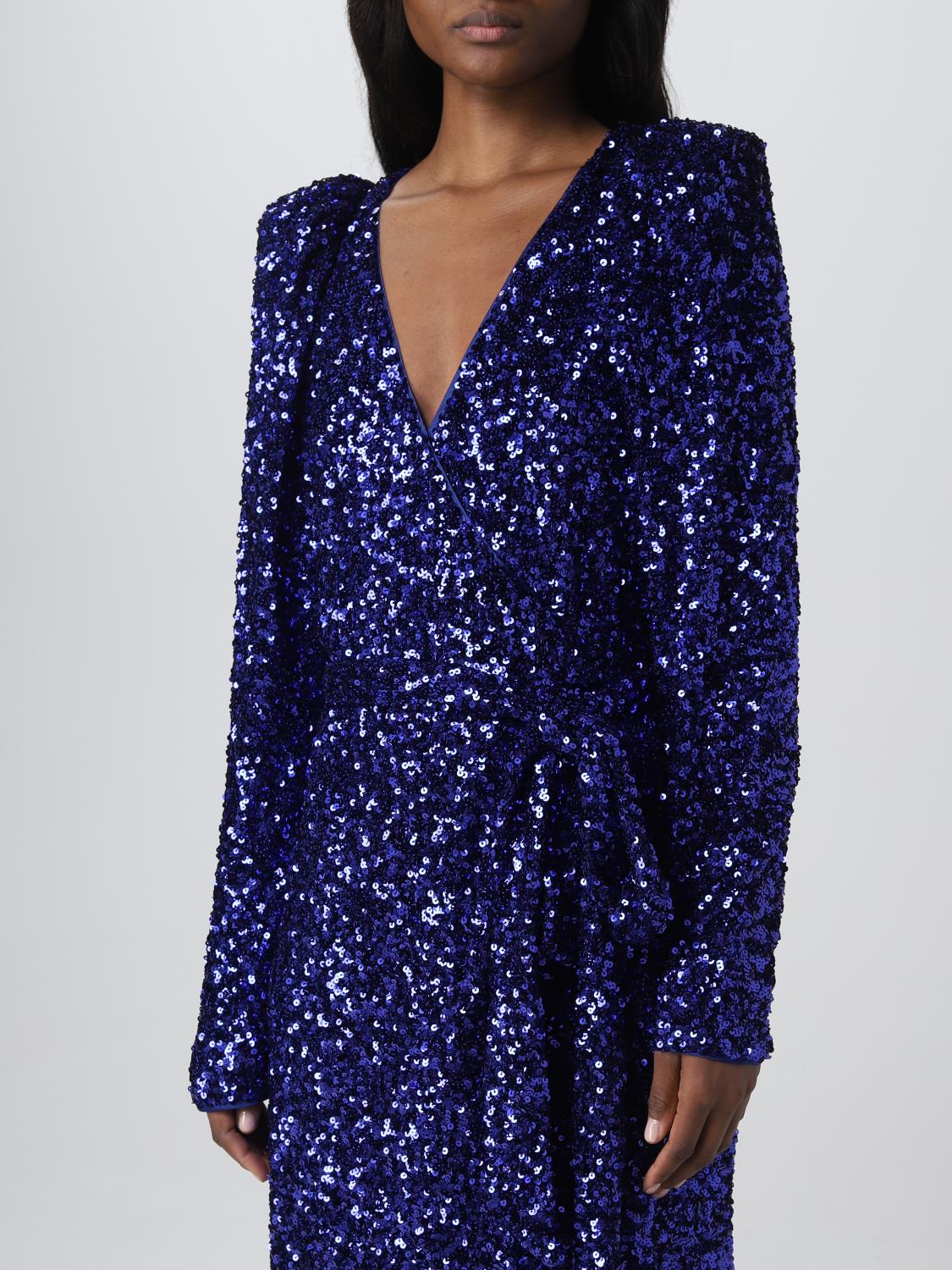 ROTATE DRESS: Dress woman Rotate, Blue - Img 4