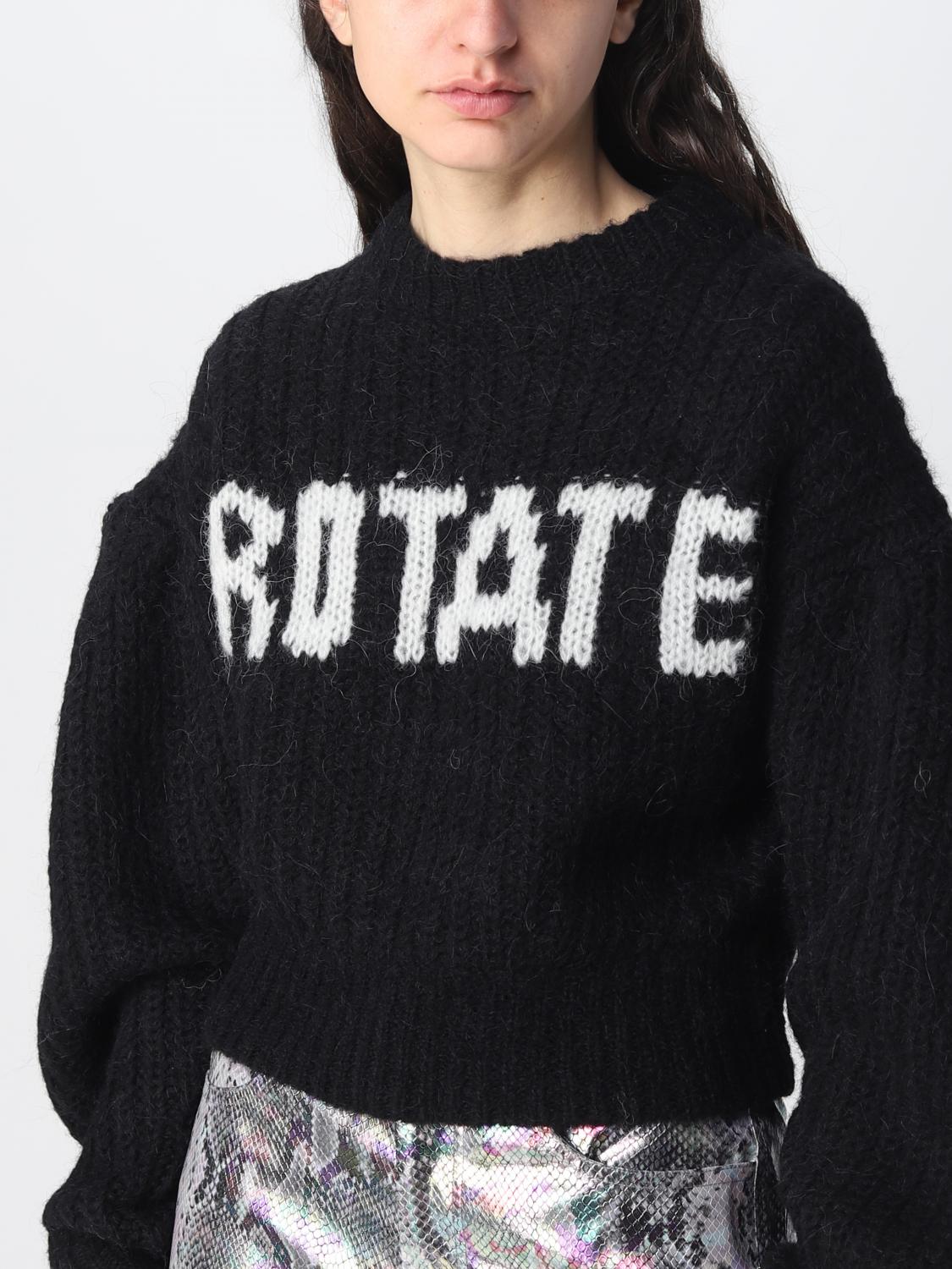 ROTATE SWEATER: Sweater woman Rotate, Black - Img 4