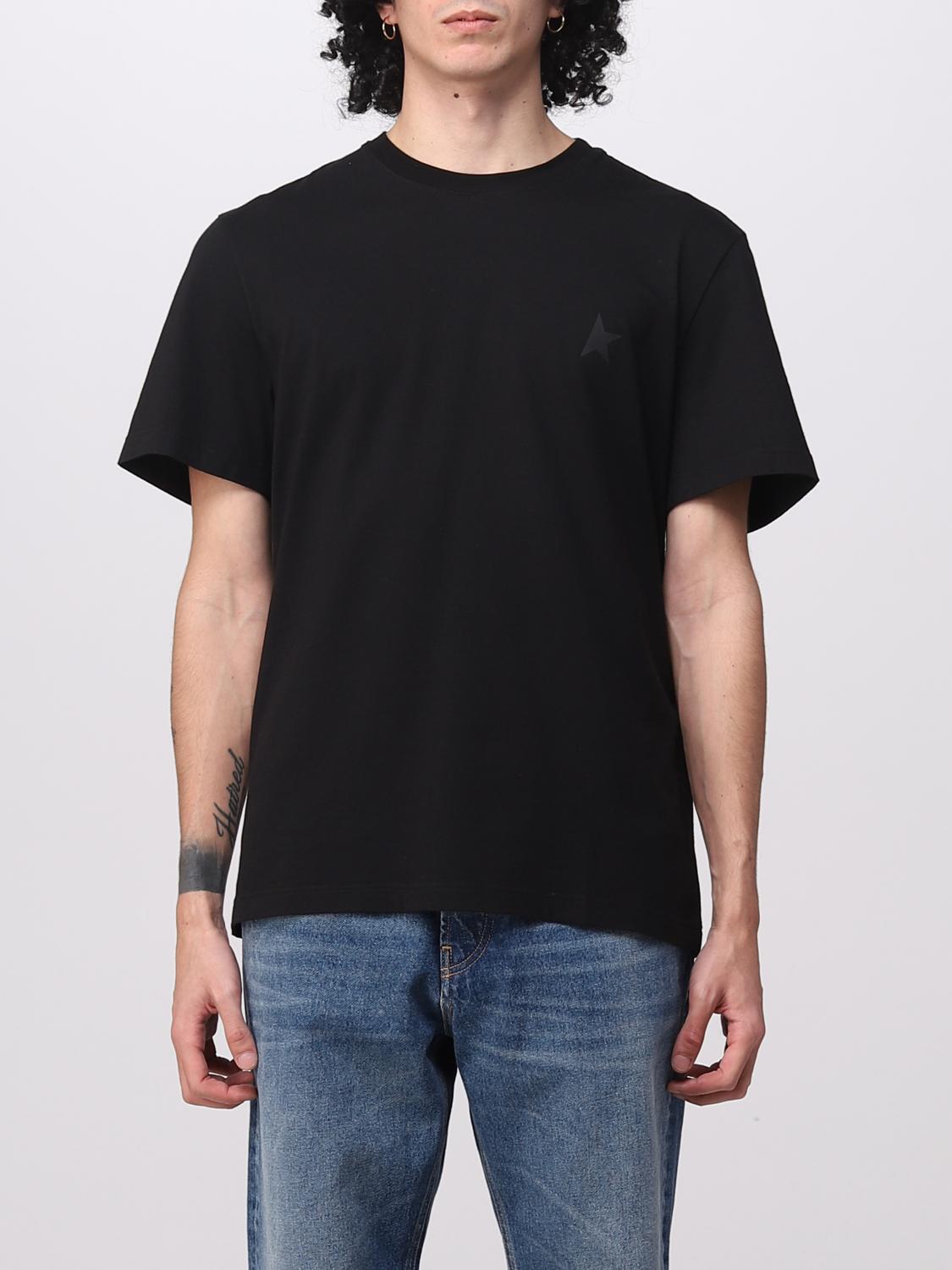 GOLDEN GOOSE T-SHIRT: Golden Goose cotton T-shirt, Black - Img 1