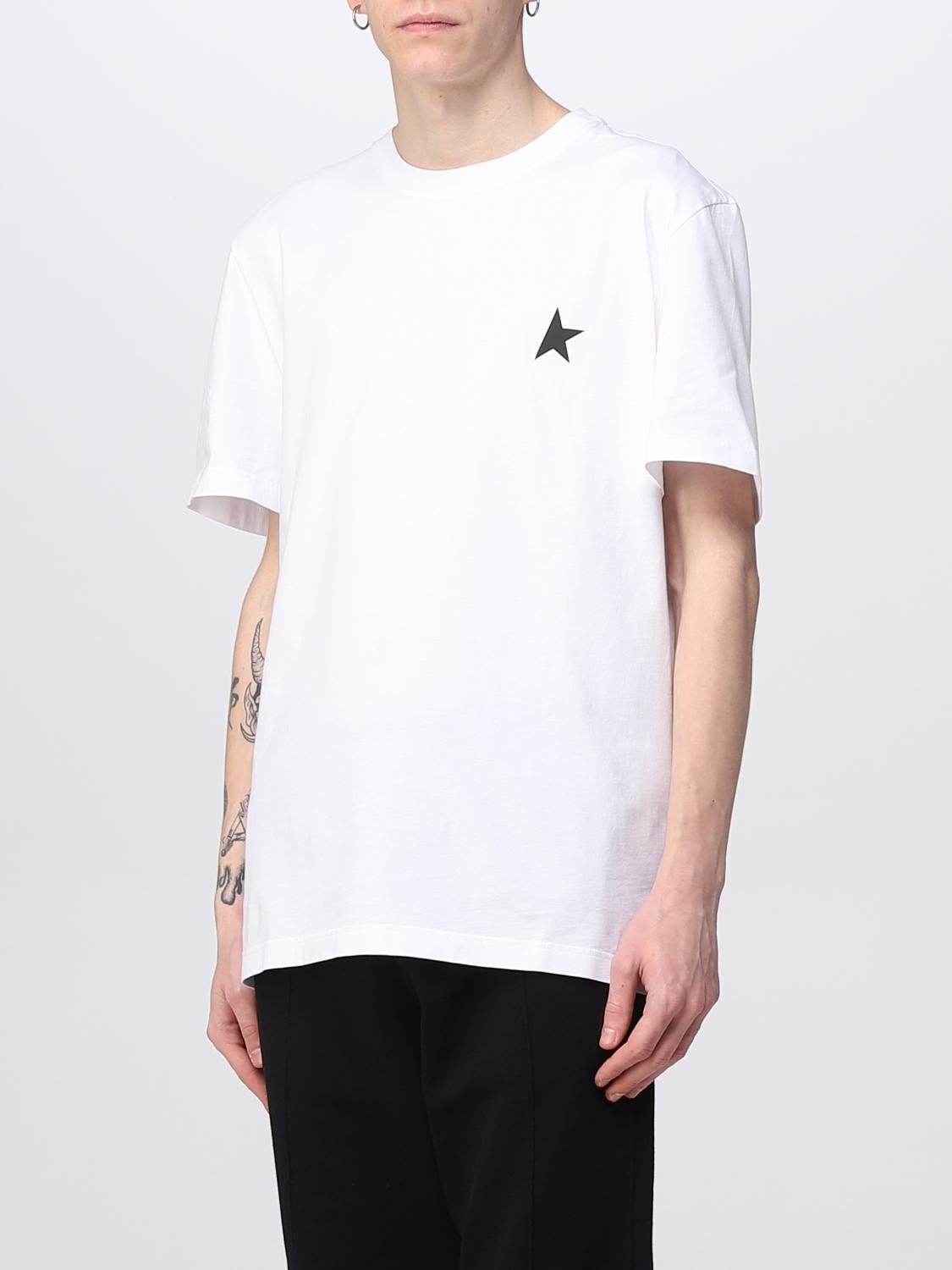 GOLDEN GOOSE T-SHIRT: Star Golden Goose cotton T-shirt, White - Img 4