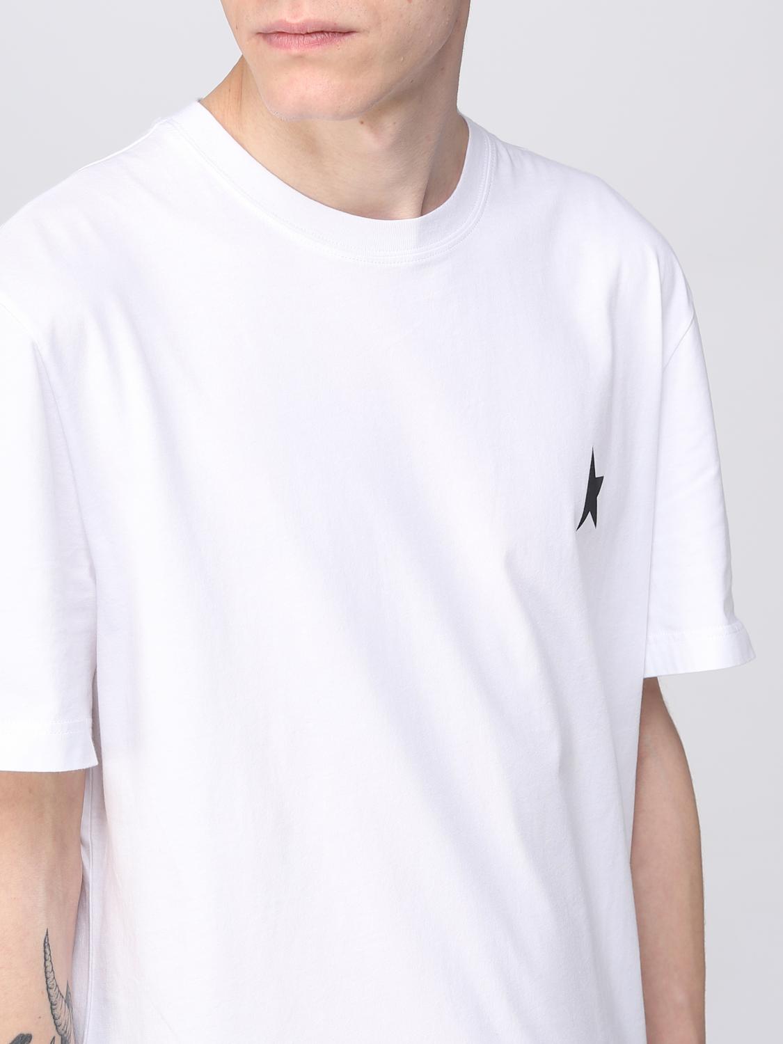 GOLDEN GOOSE T-SHIRT: Star Golden Goose cotton T-shirt, White - Img 5