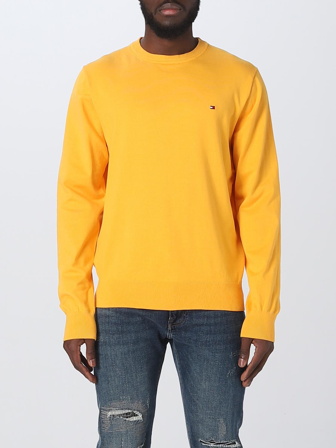 TOMMY HILFIGER PULLOVER: Pullover herren Tommy Hilfiger, Orange - Img 1