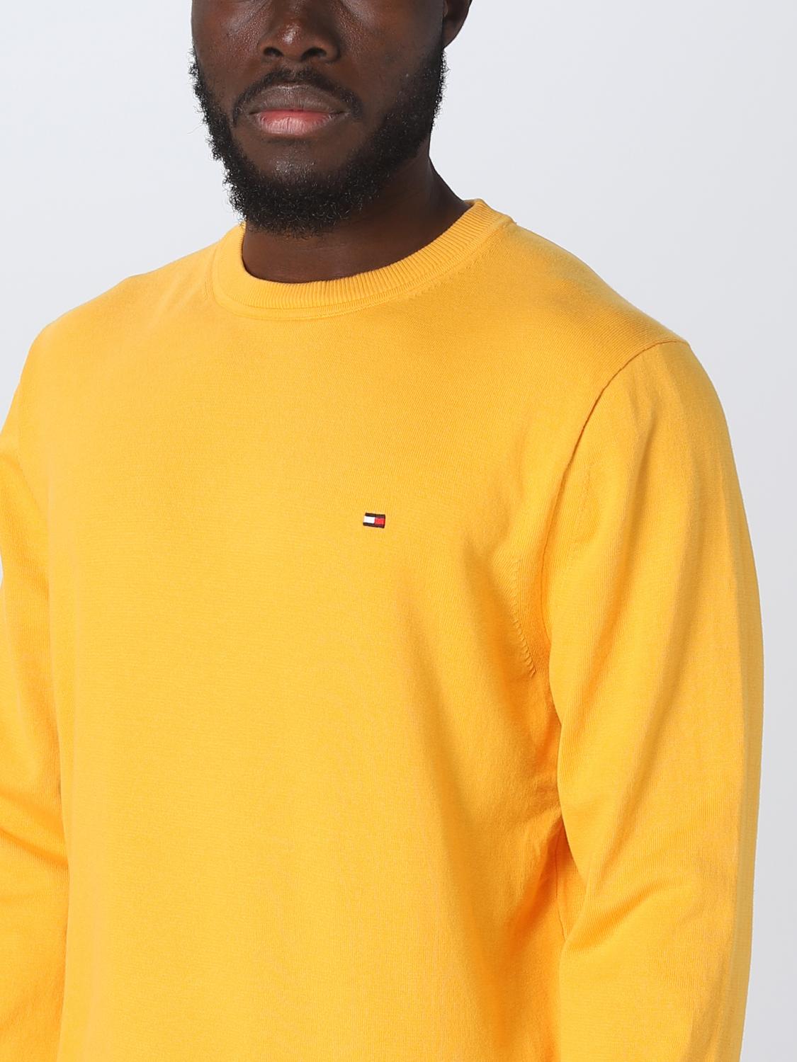 TOMMY HILFIGER PULLOVER: Pullover herren Tommy Hilfiger, Orange - Img 3