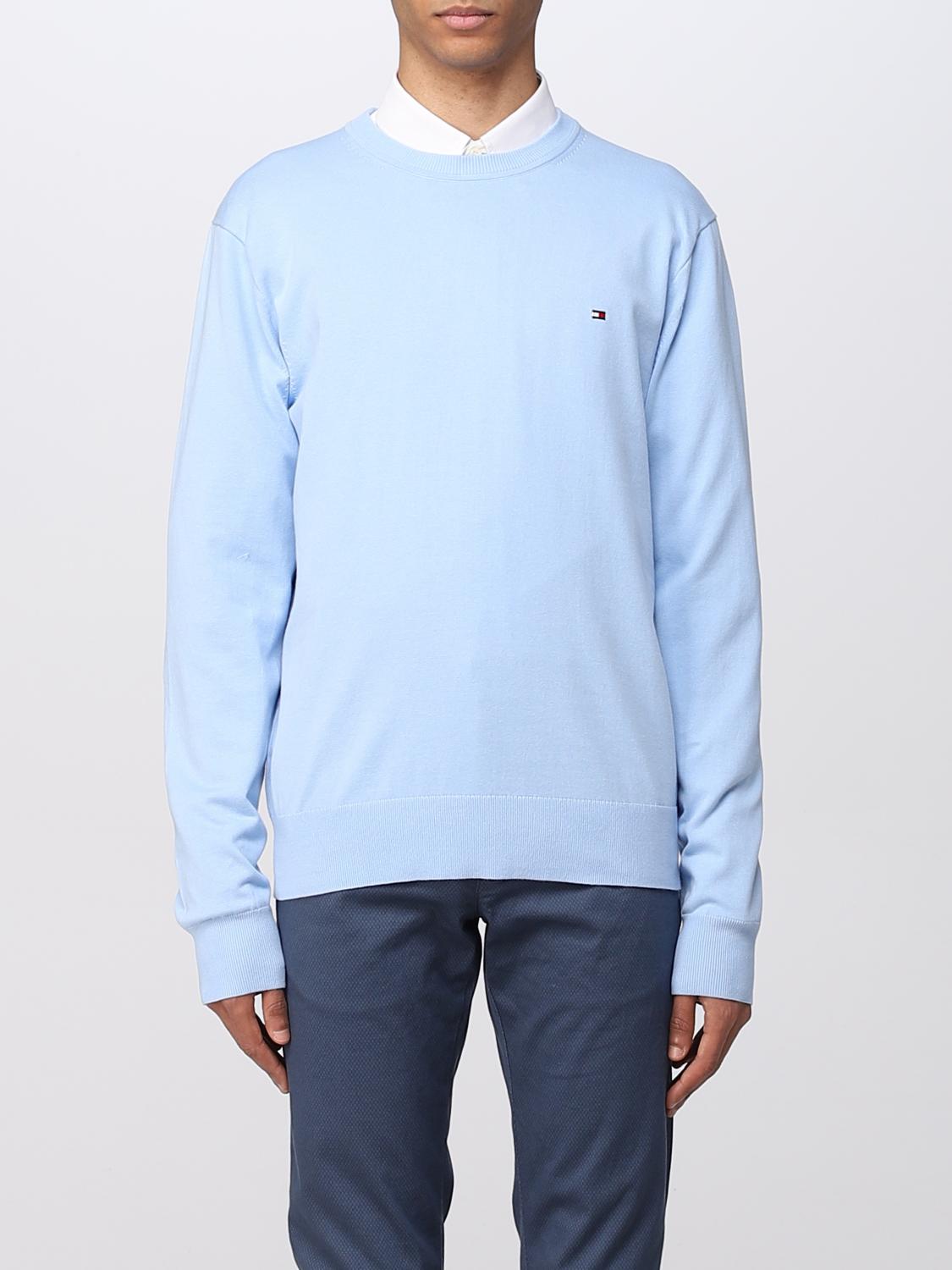 TOMMY HILFIGER PULLOVER: Pullover herren Tommy Hilfiger, Blau - Img 1