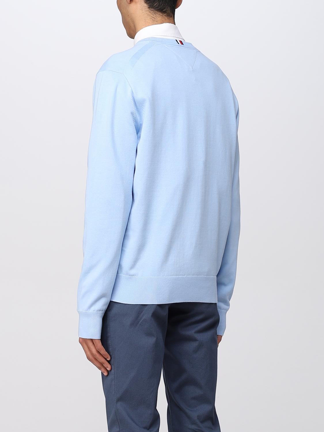 TOMMY HILFIGER PULLOVER: Pullover herren Tommy Hilfiger, Blau - Img 3