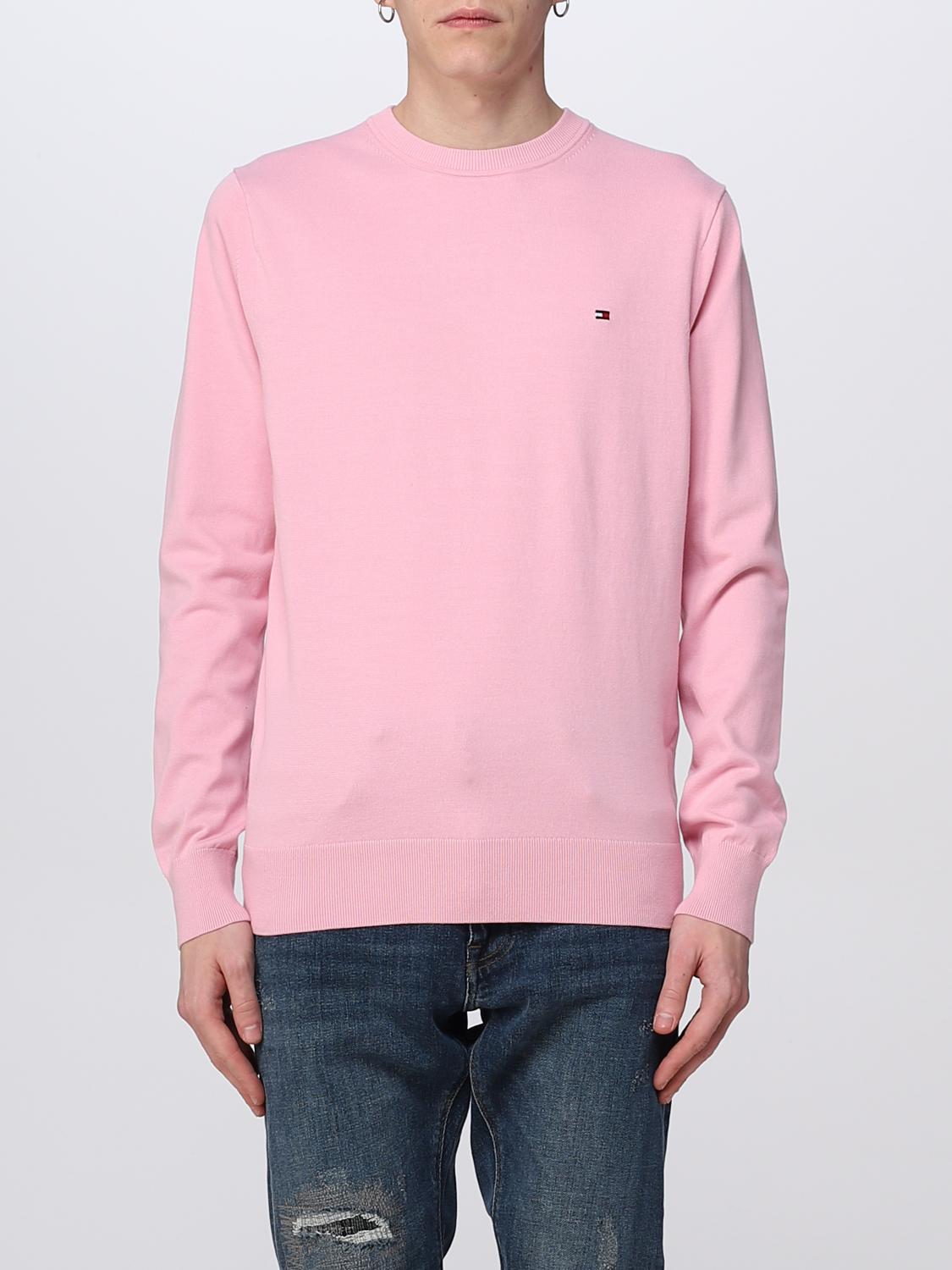 TOMMY HILFIGER PULLOVER: Pullover herren Tommy Hilfiger, Pink - Img 1