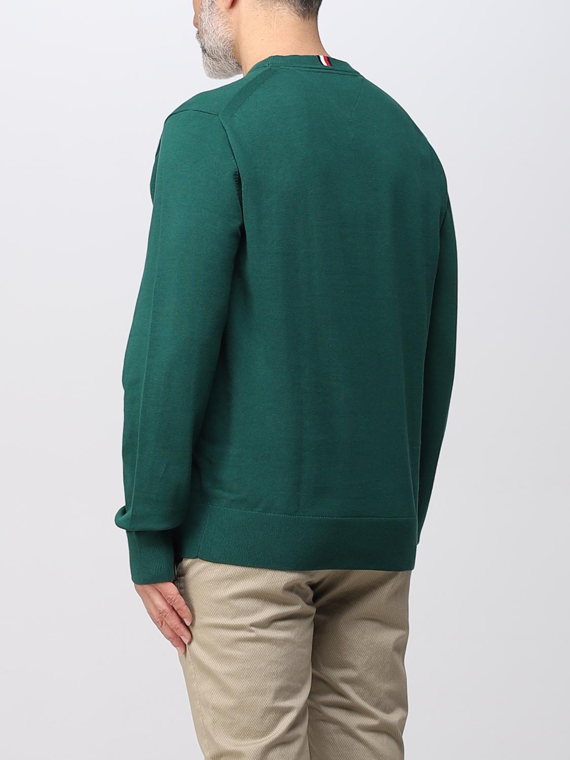 TOMMY HILFIGER PULLOVER: Pullover herren Tommy Hilfiger, Grün - Img 2