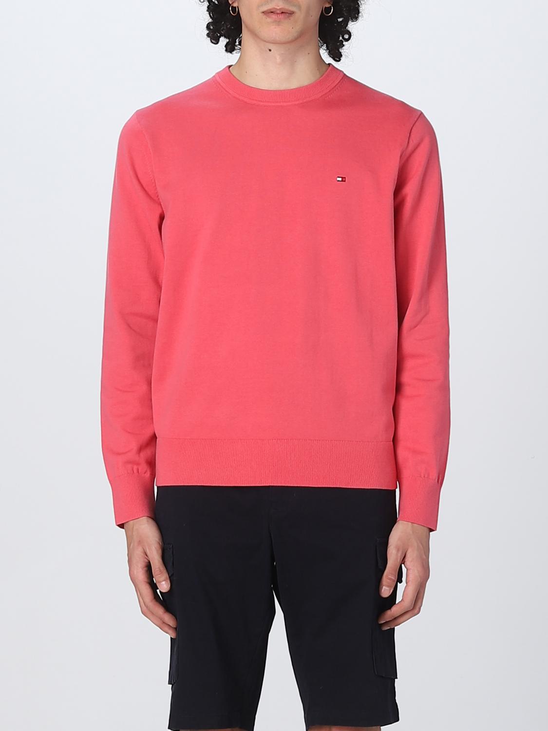 TOMMY HILFIGER SWEATER: Sweater men Tommy Hilfiger, Red - Img 1