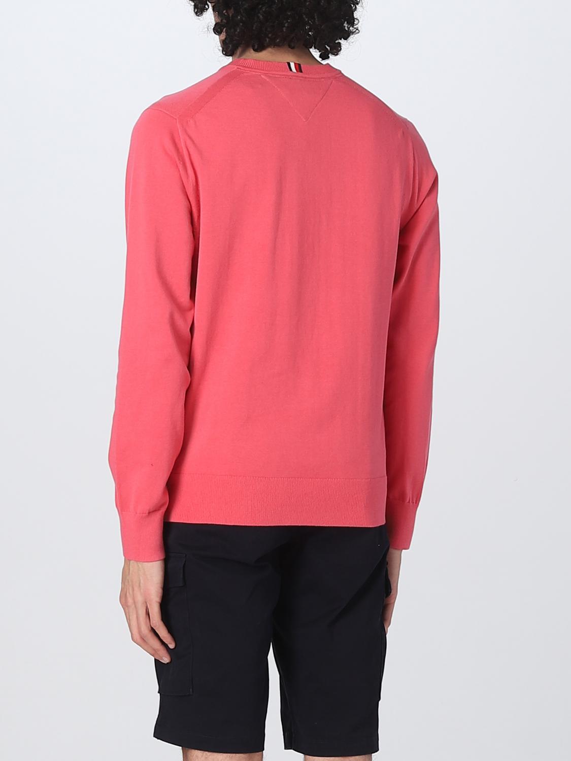 TOMMY HILFIGER SWEATER: Sweater men Tommy Hilfiger, Red - Img 2