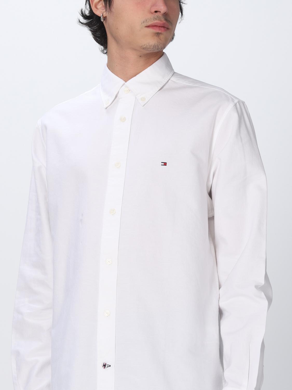 TOMMY HILFIGER SHIRT: Shirt men Tommy Hilfiger, White - Img 4