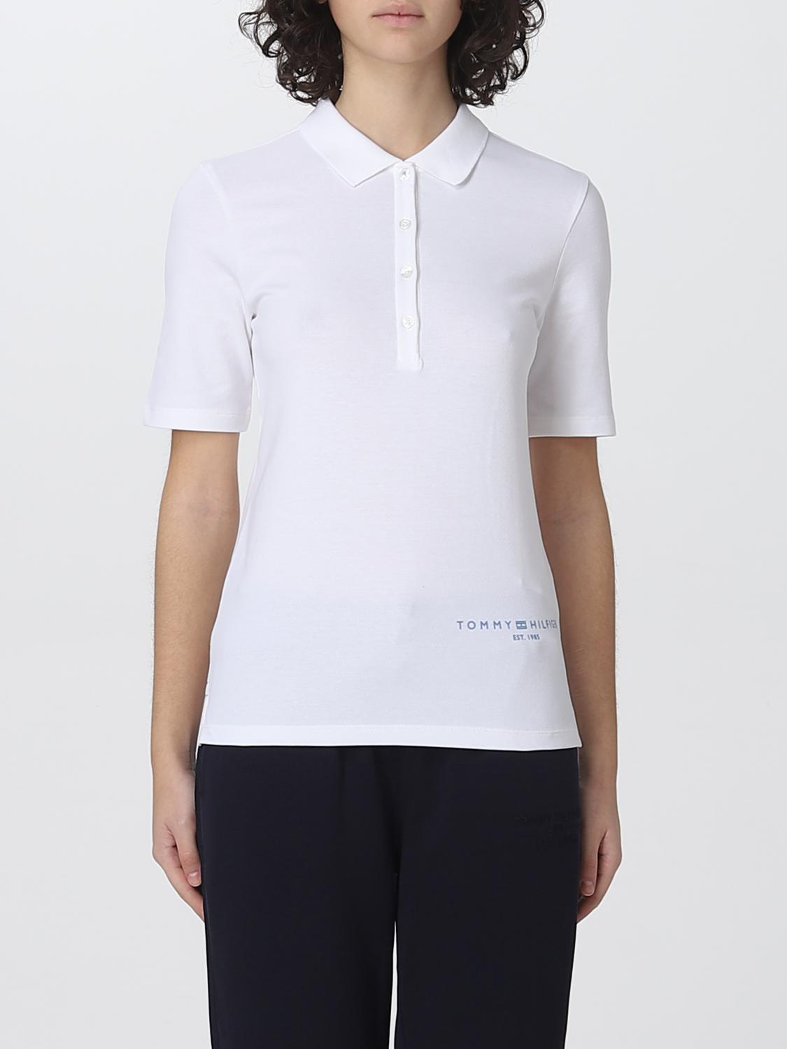 TOMMY HILFIGER POLO: Polo mujer Tommy Hilfiger, Blanco - Img 1