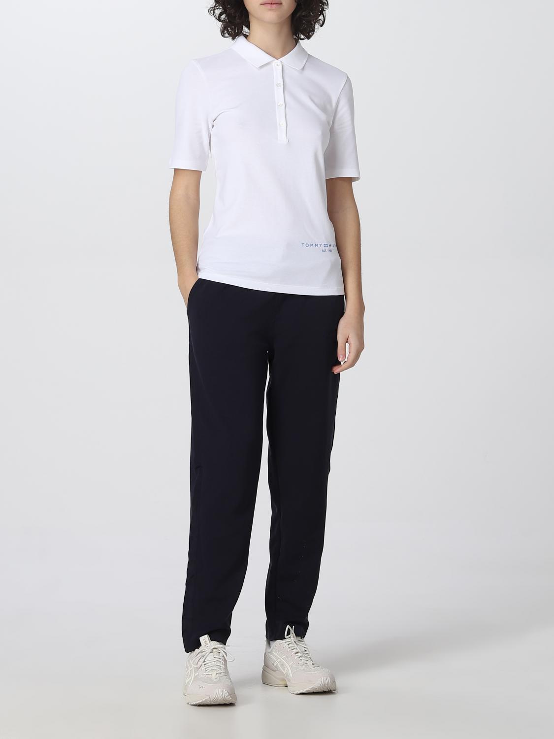 TOMMY HILFIGER POLO: Polo mujer Tommy Hilfiger, Blanco - Img 2