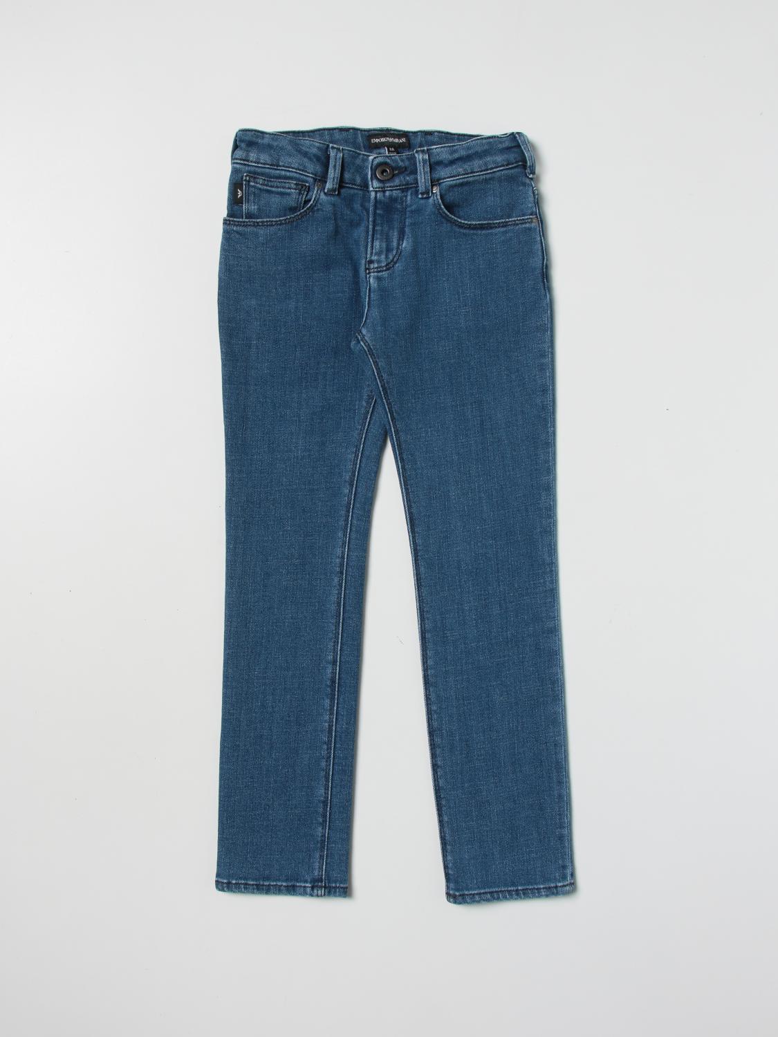EMPORIO ARMANI JEANS: Jeans enfant Emporio Armani, Denim - Img 1