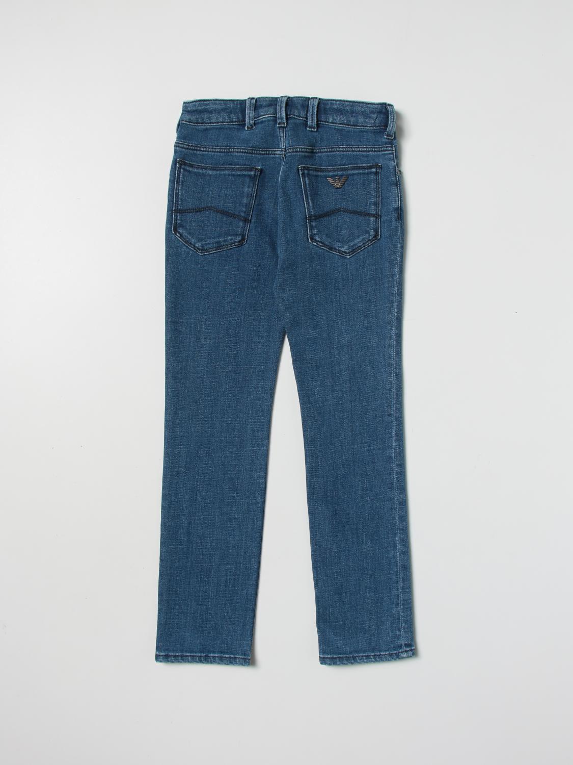 EMPORIO ARMANI JEANS: Jeans enfant Emporio Armani, Denim - Img 2