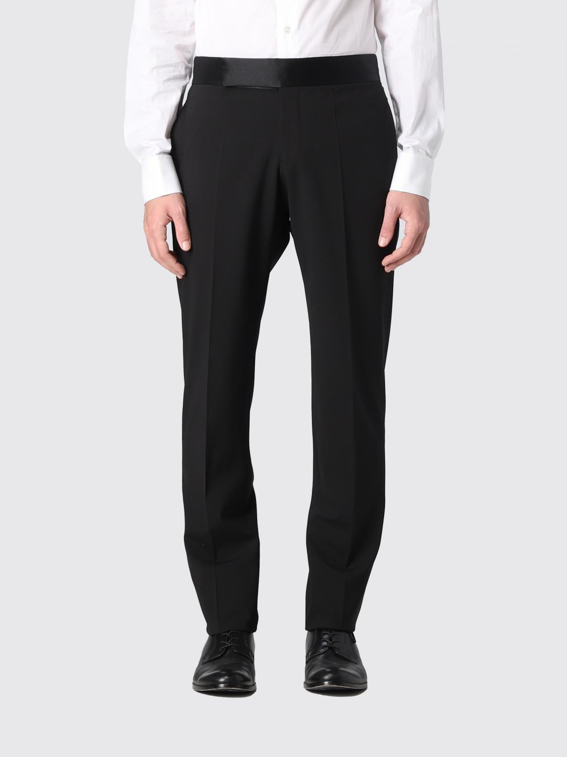 EMPORIO ARMANI SUIT: Emporio Armani tuxedo in wool blend, Black - Img 6