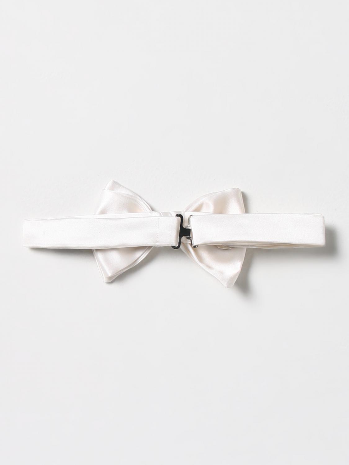 EMPORIO ARMANI PAPILLON: Papillon Emporio Armani in seta, Panna - Img 2