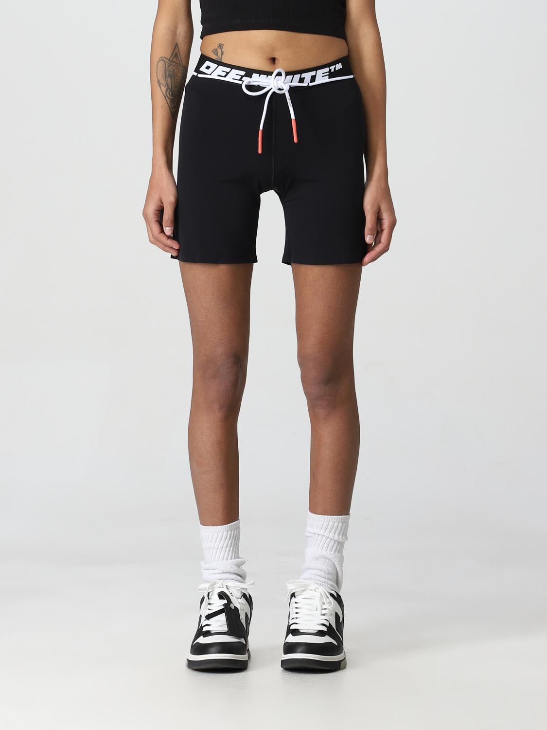 OFF-WHITE SHORTS: Shorts damen Off-white, Schwarz - Img 1