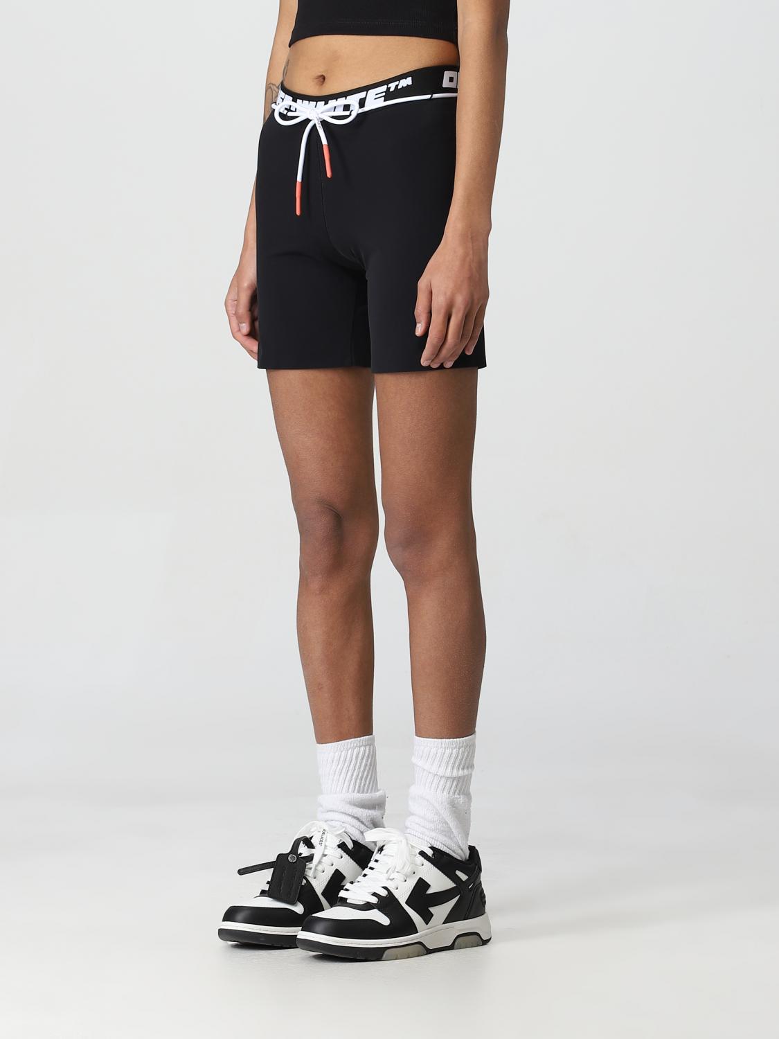 OFF-WHITE SHORTS: Shorts damen Off-white, Schwarz - Img 4