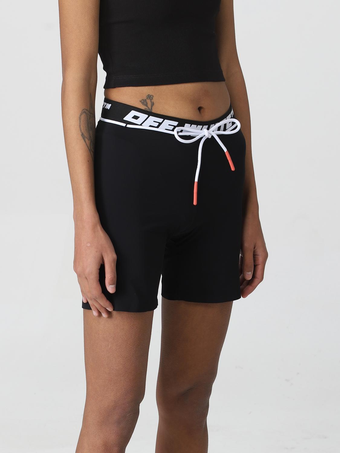 OFF-WHITE SHORTS: Shorts damen Off-white, Schwarz - Img 5