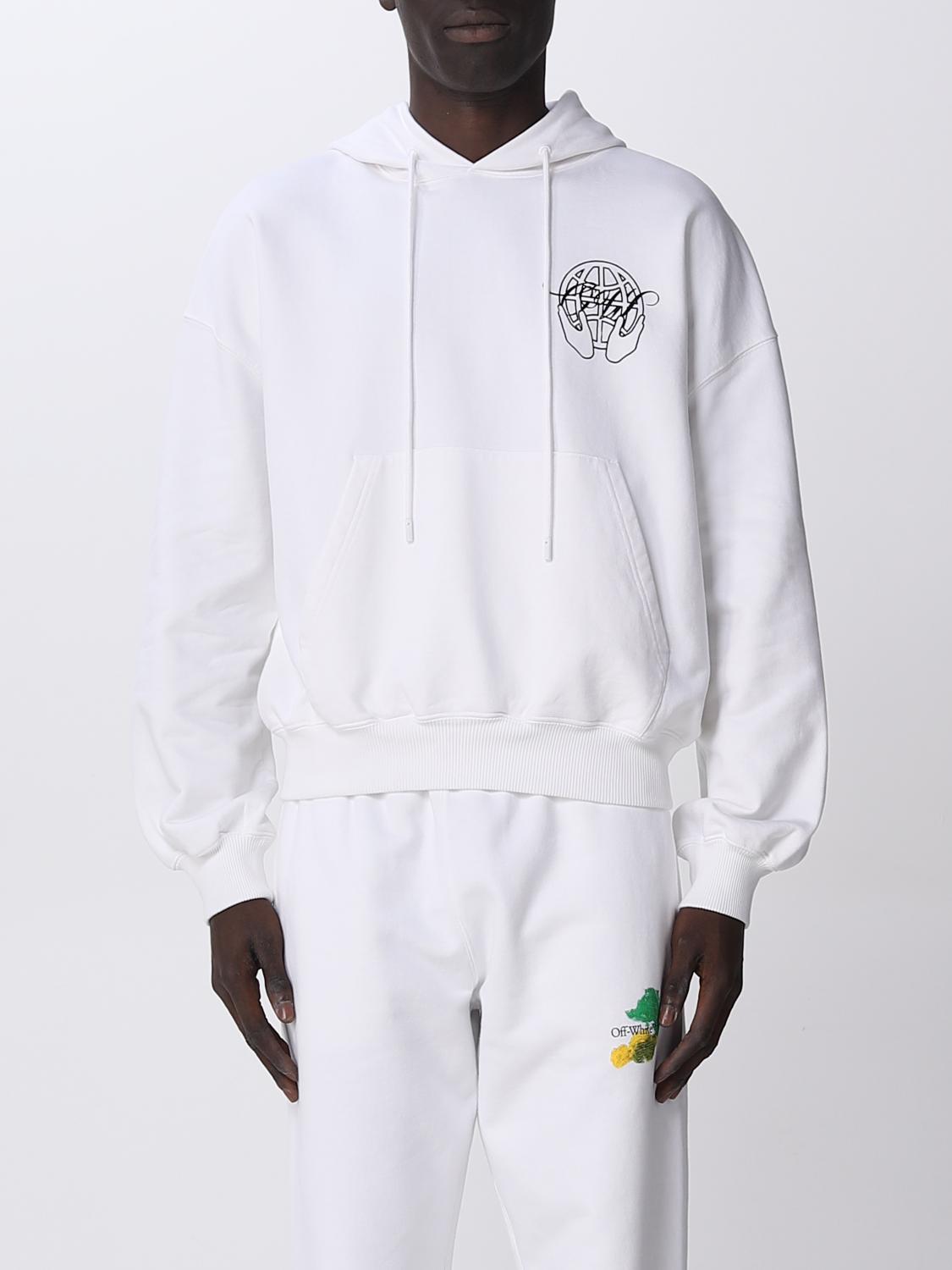 OFF-WHITE SWEATSHIRT: Sweatshirt men Off-white, White - Img 1