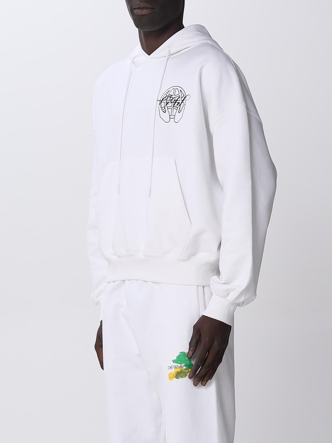 OFF-WHITE SWEATSHIRT: Sweatshirt men Off-white, White - Img 4