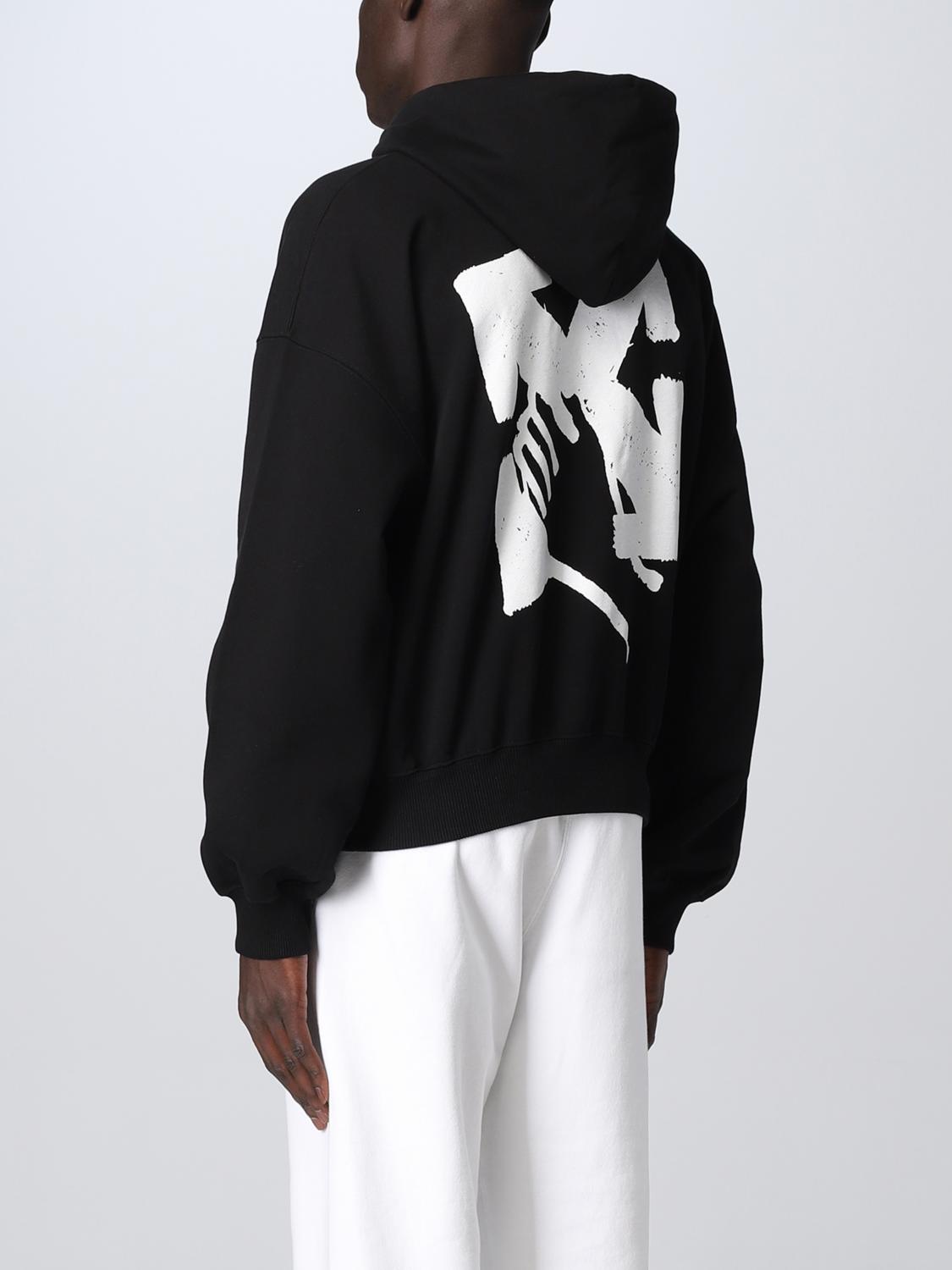 OFF-WHITE SUDADERA: Sudadera hombre Off-white, Negro - Img 3
