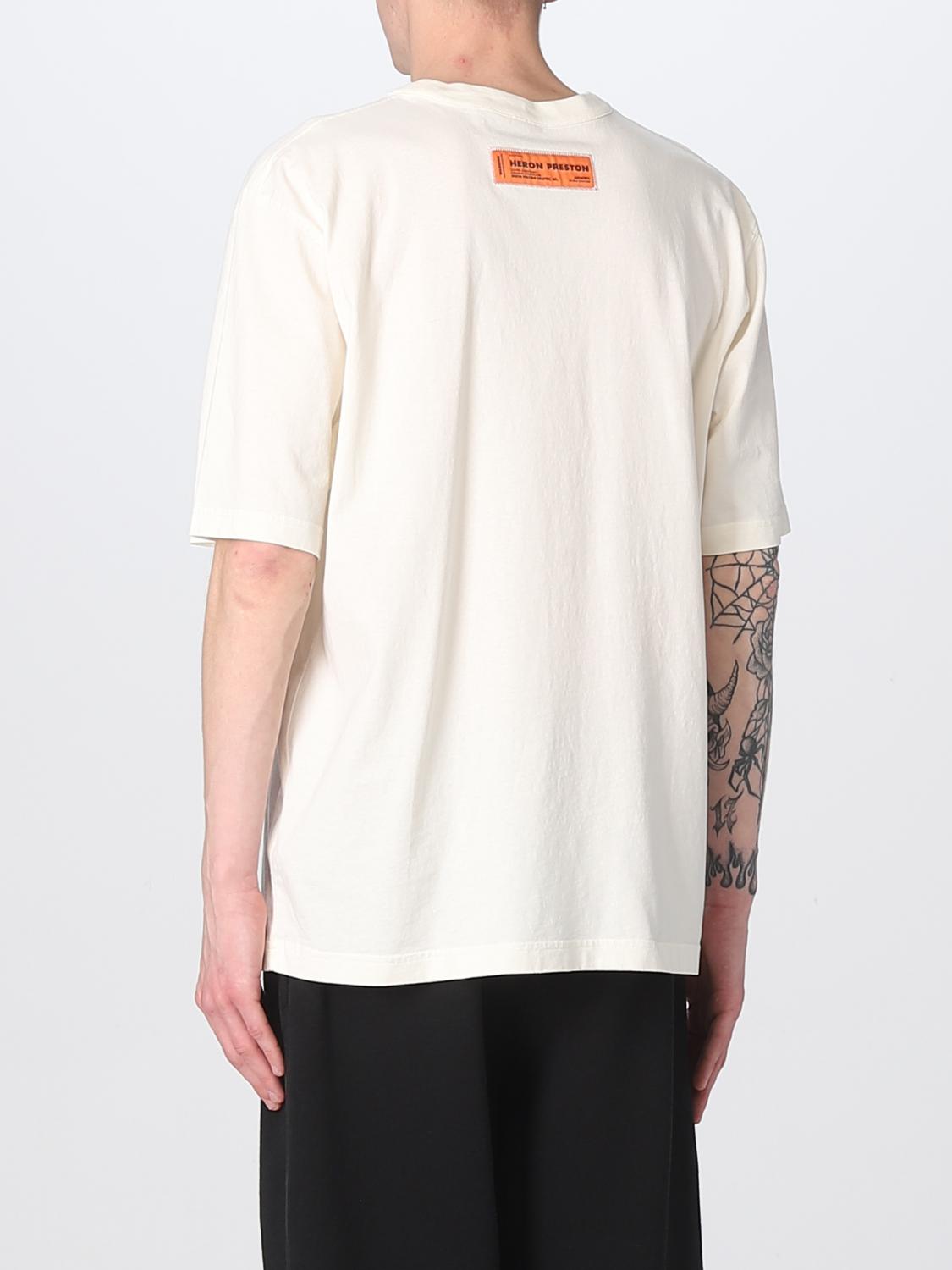 HERON PRESTON T-SHIRT: T-shirt Heron Preston in cotone, Bianco - Img 2