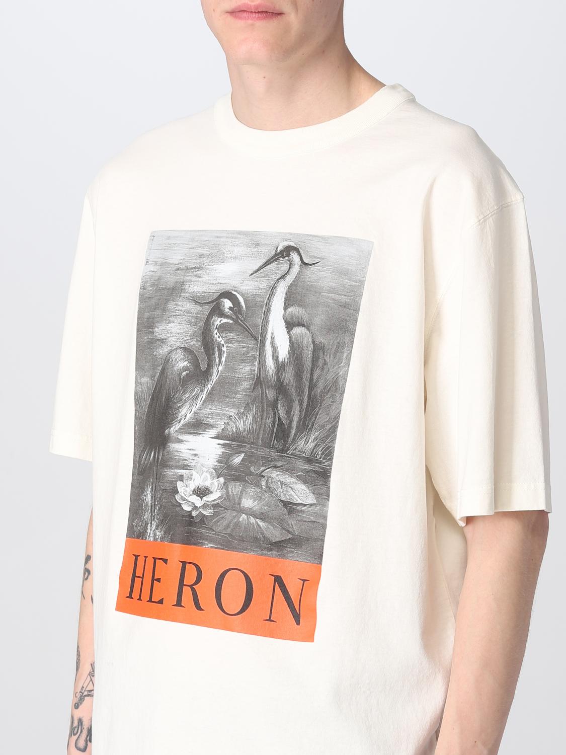 HERON PRESTON T-SHIRT: T-shirt Heron Preston in cotone, Bianco - Img 3