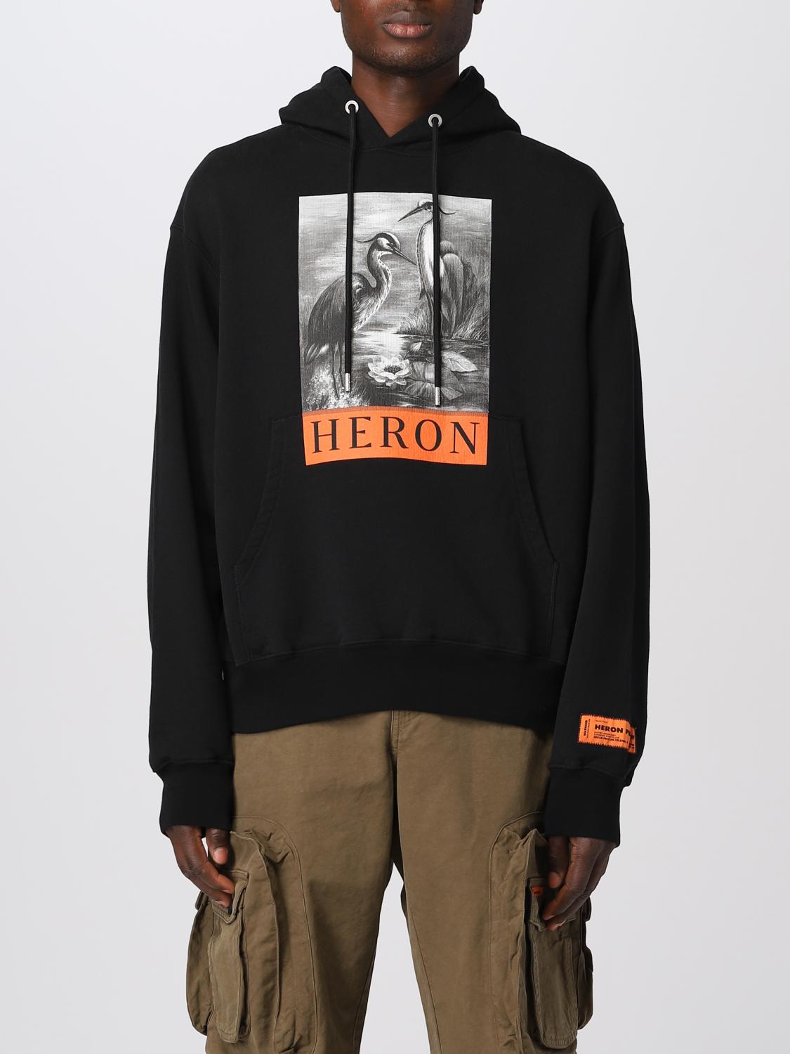 HERON PRESTON スウェットシャツ: スウェットシャツ メンズ Heron Preston, ブラック - Img 1