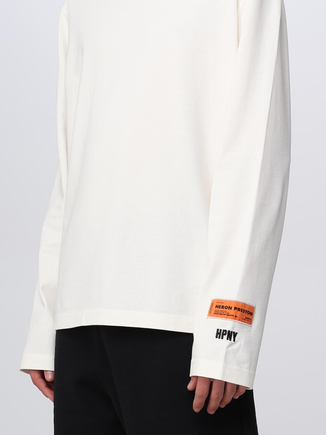 HERON PRESTON CAMISETA: Sudadera hombre Heron Preston, Blanco - Img 4