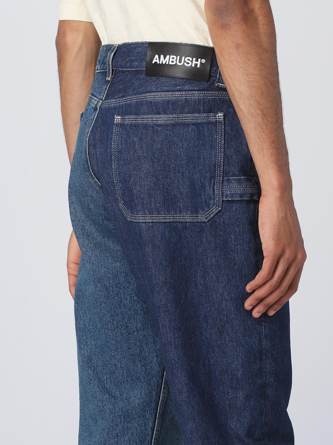 AMBUSH JEANS: Jeans herren Ambush, Denim - Img 4