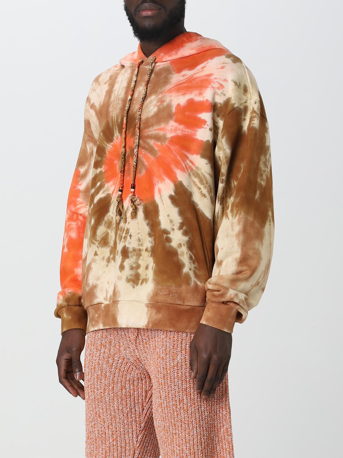 ALANUI SWEATSHIRT: Pull homme Alanui, Orange - Img 3