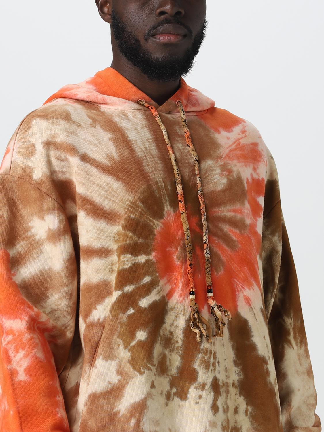 ALANUI SWEATSHIRT: Pull homme Alanui, Orange - Img 4