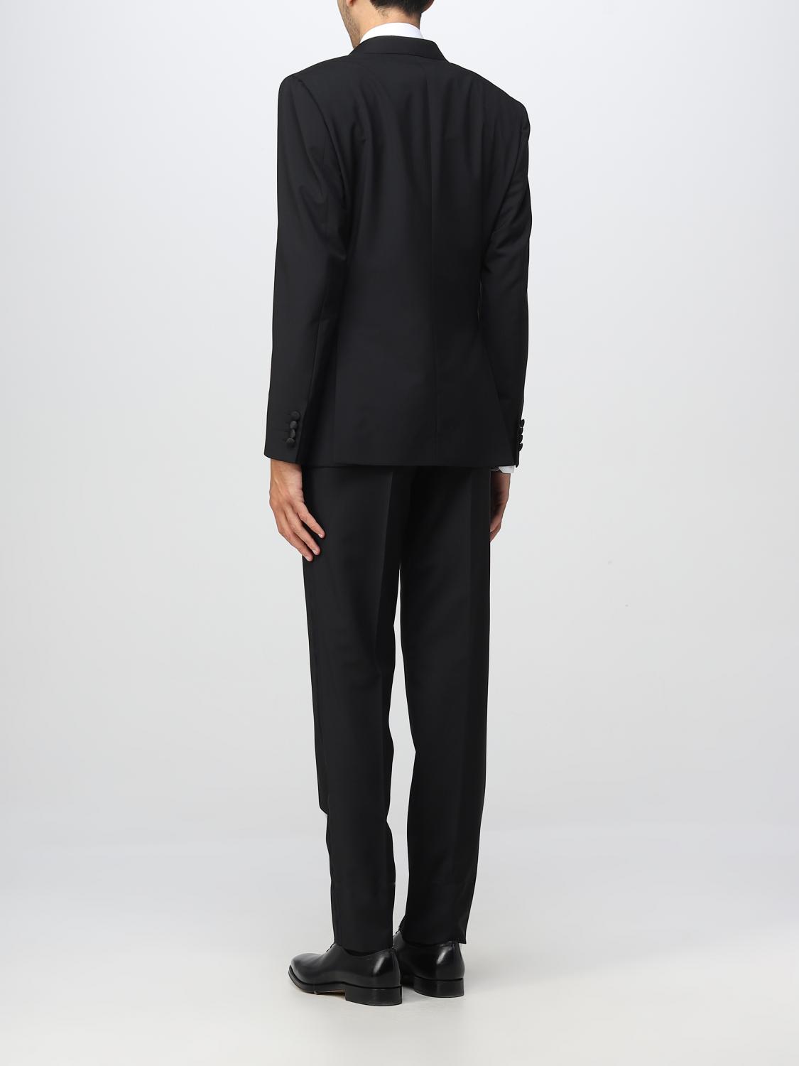 BRIONI SUIT: Brioni virgin wool suit, Black - Img 3