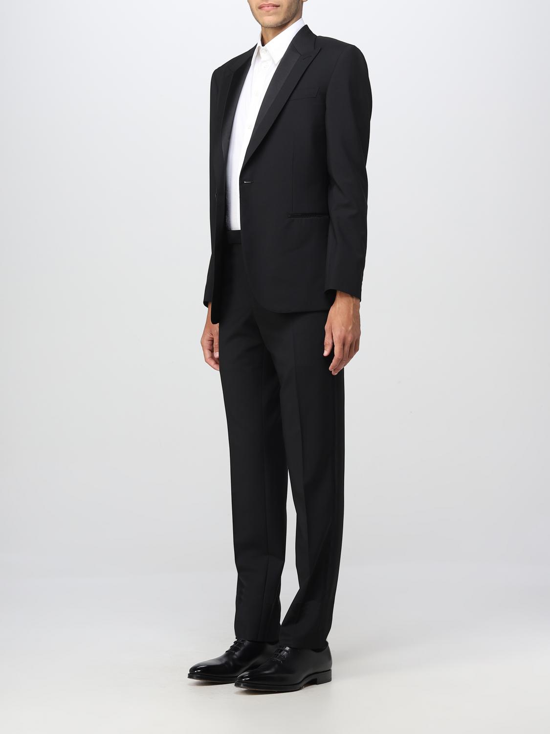 BRIONI SUIT: Brioni virgin wool suit, Black - Img 4