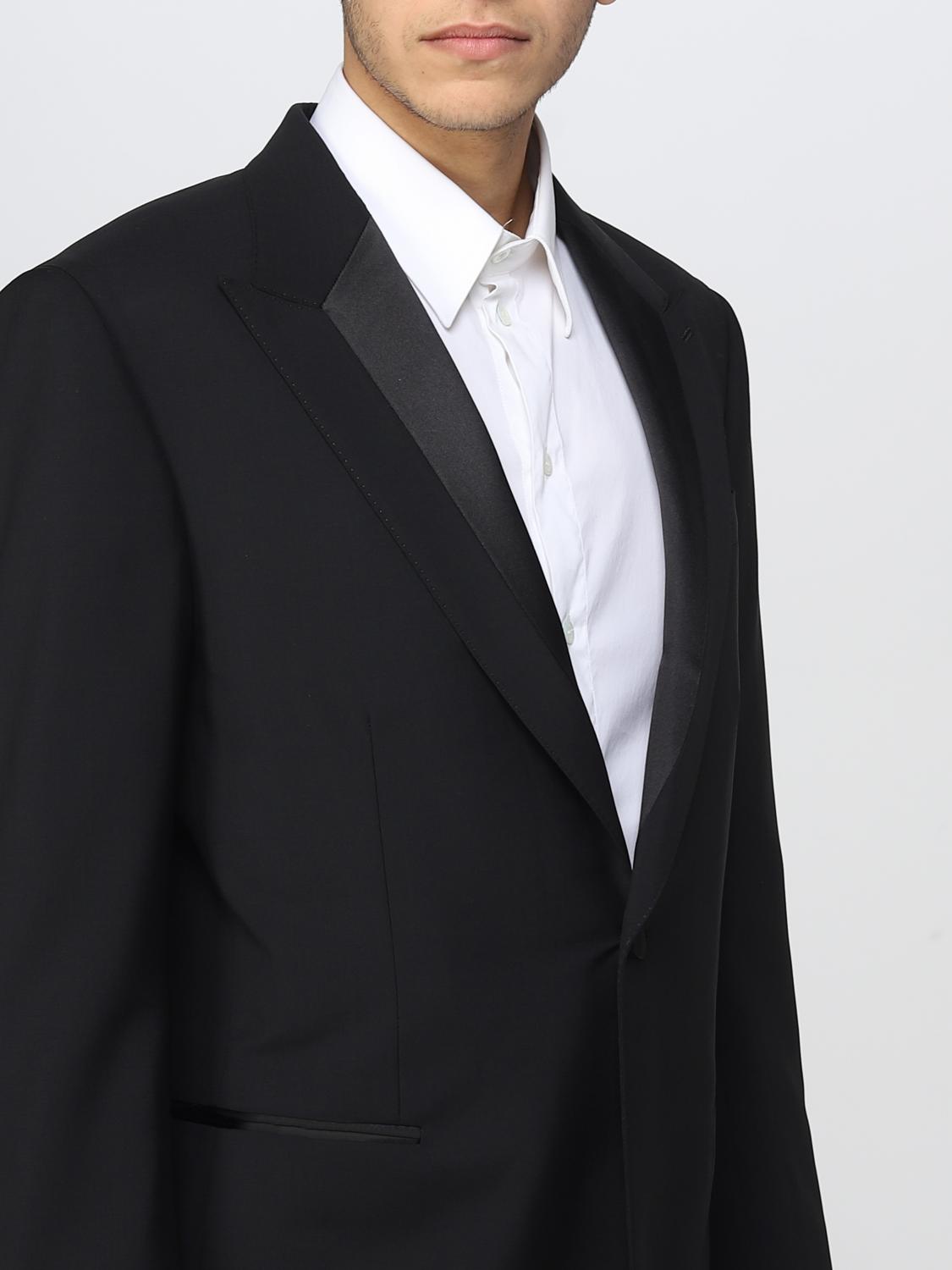 BRIONI SUIT: Brioni virgin wool suit, Black - Img 5