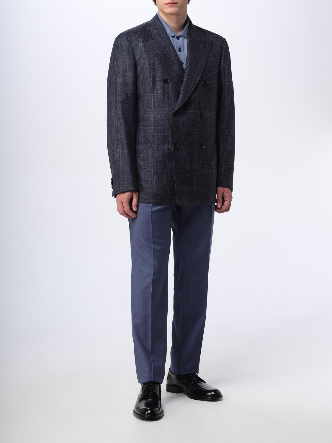 BRIONI JACKET: Blazer men Brioni, Blue - Img 2