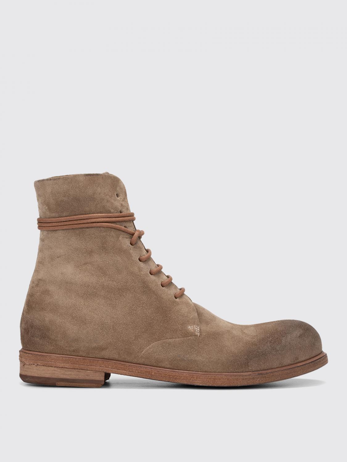 MARSÈLL SCHNÜRSCHUHE: Schuhe herren Marsell, Haselnuss - Img 1