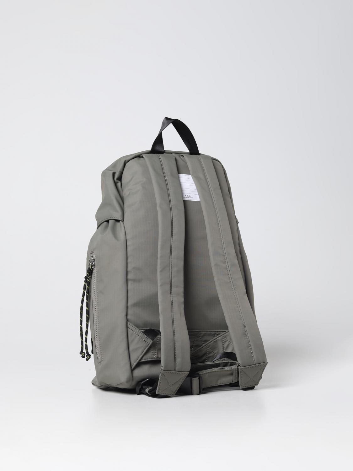 A.P.C. ZAINO: Zaino Trek A.P.C. in nylon, Verde - Img 2