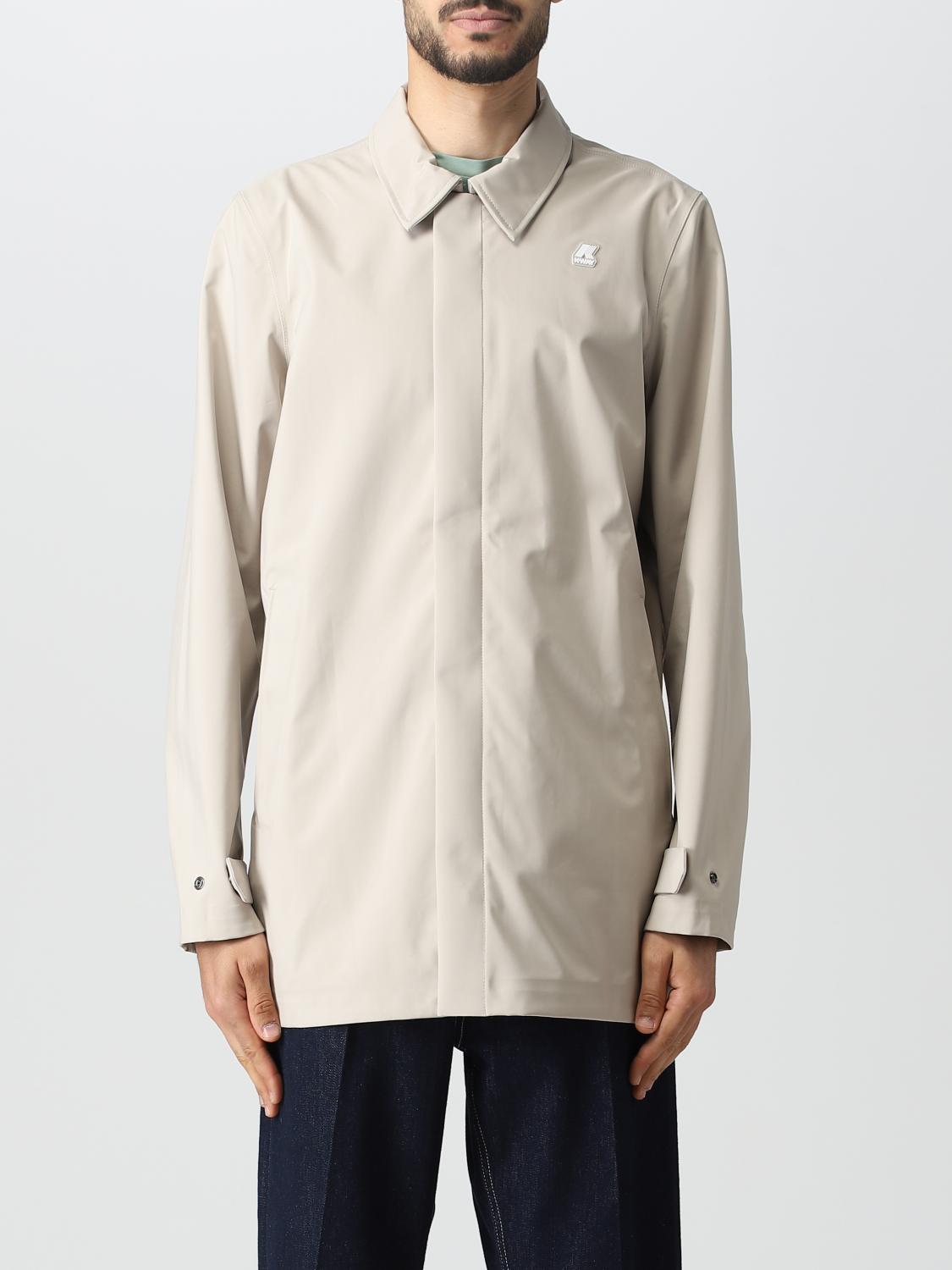 K-WAY CHAQUETA: Chaqueta hombre K-way, Beige - Img 1