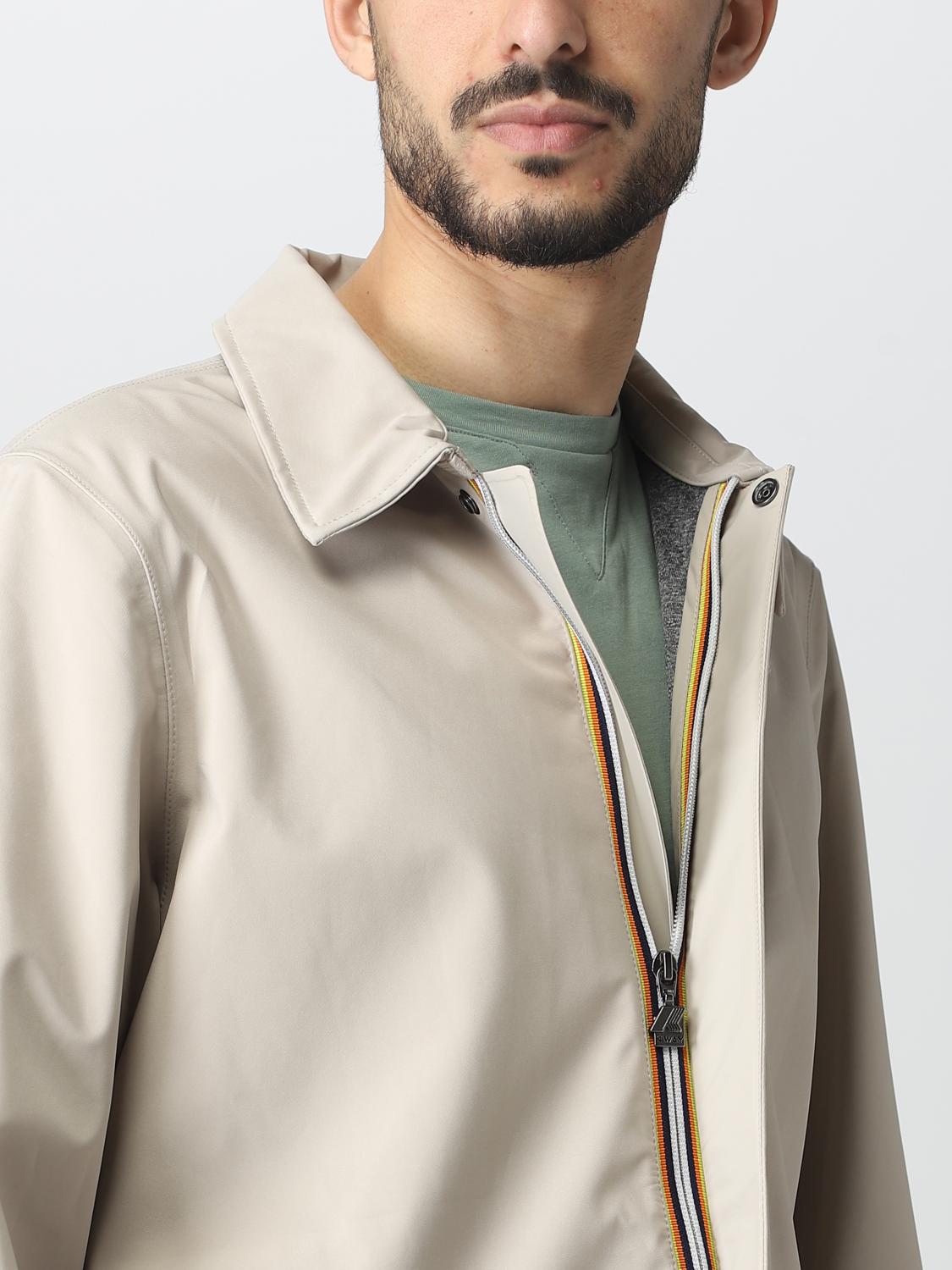 K-WAY CHAQUETA: Chaqueta hombre K-way, Beige - Img 4