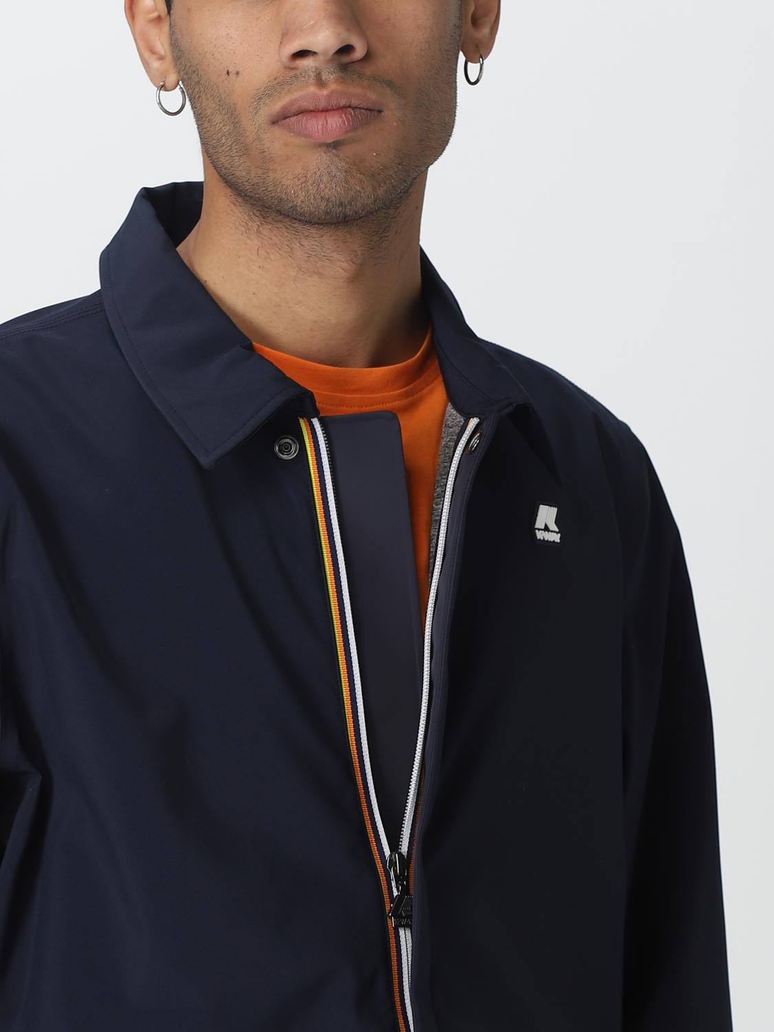K-WAY CHAQUETA: Chaqueta hombre K-way, Azul Marino - Img 4